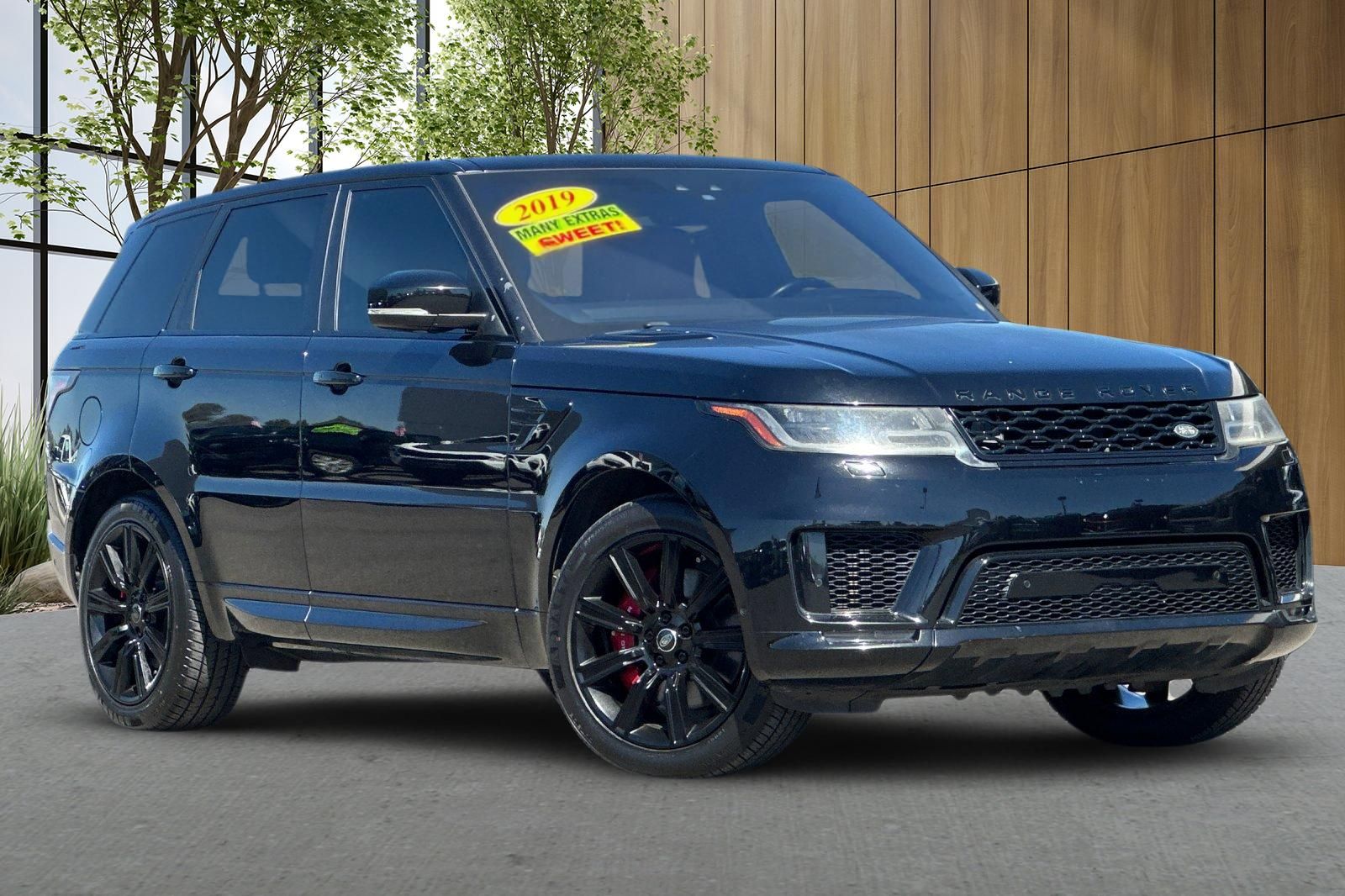 Black 2019 Land Rover Range Rover Sport SUV / Crossover All-Wheel Drive 8-Speed Automatic