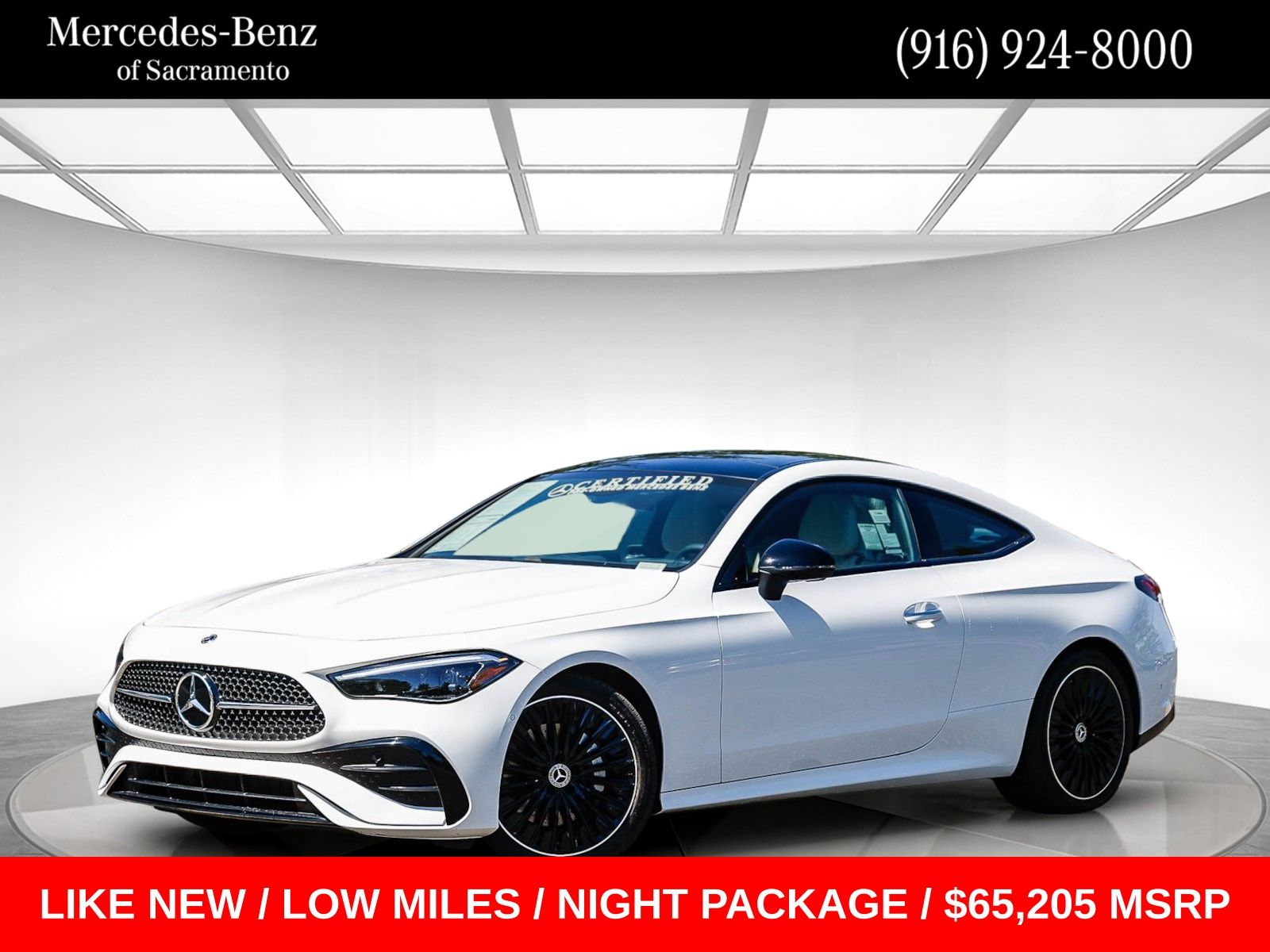 Polar White 2026 Mercedes-Benz CLE 300 4MATIC Coupe All-Wheel Drive 9-Speed Automatic