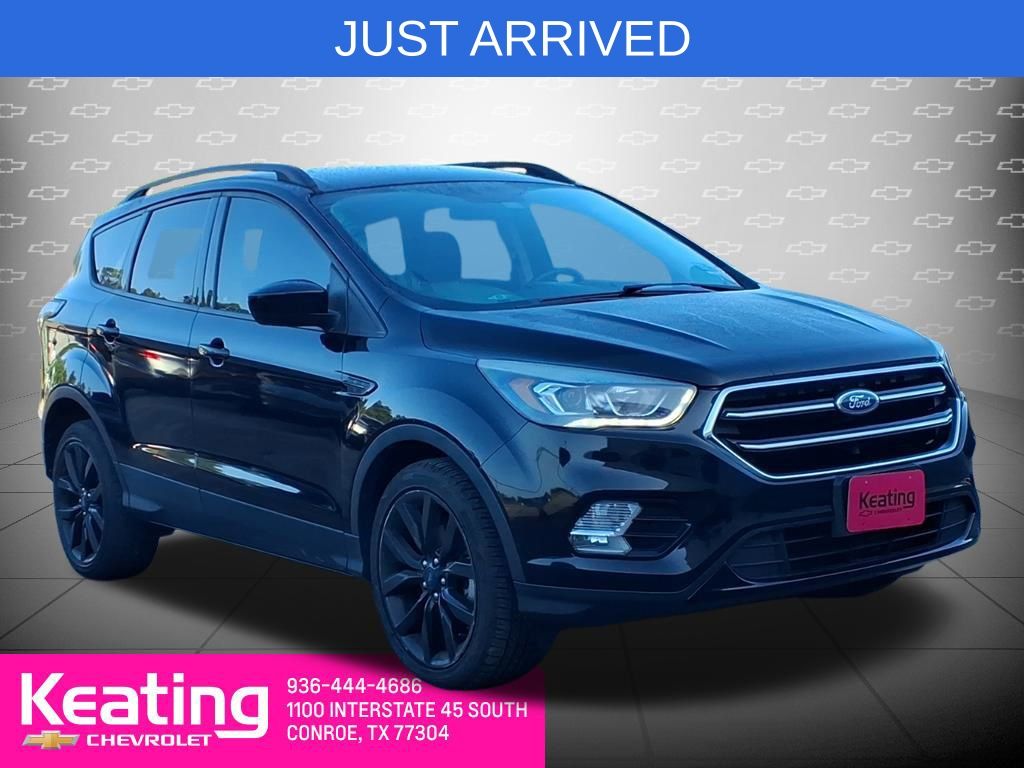 Shadow Black 2018 Ford Escape SUV / Crossover Front-Wheel Drive 6-Speed Automatic