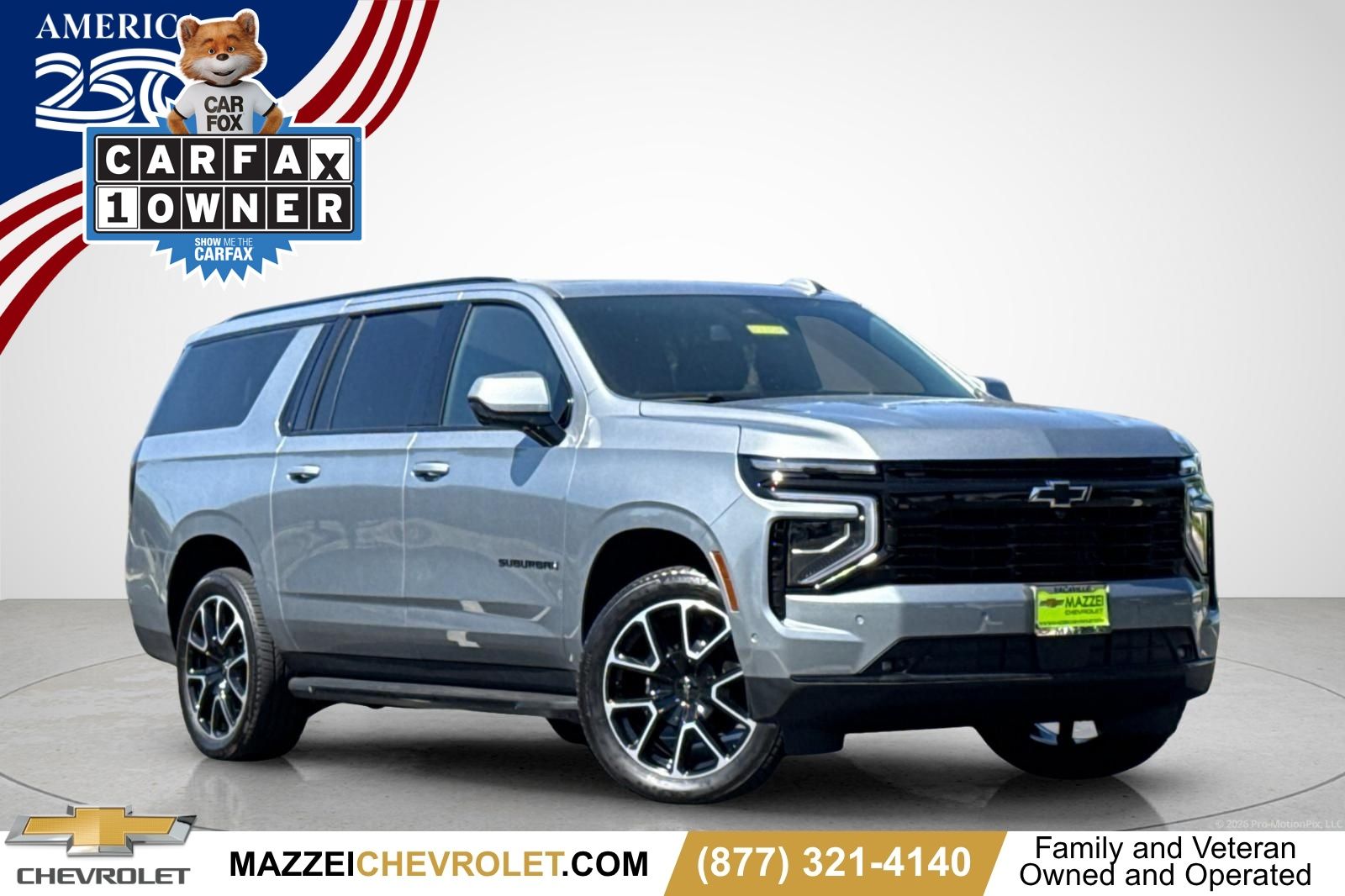 Sterling Gray Metallic 2025 Chevrolet Suburban SUV / Crossover 4X2