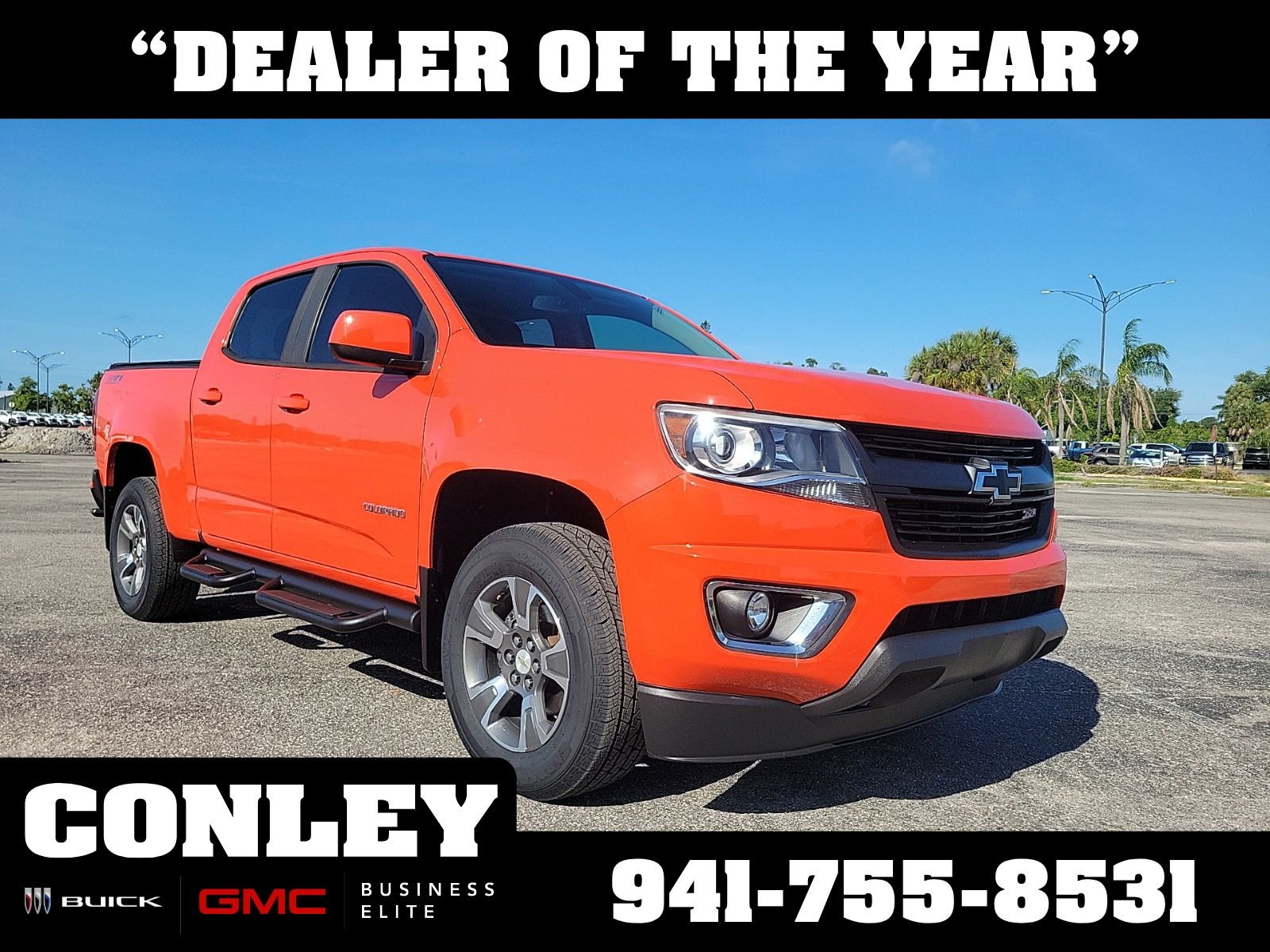 Crush 2019 Chevrolet Colorado Pickup Truck 4X2 6-Speed Automatic