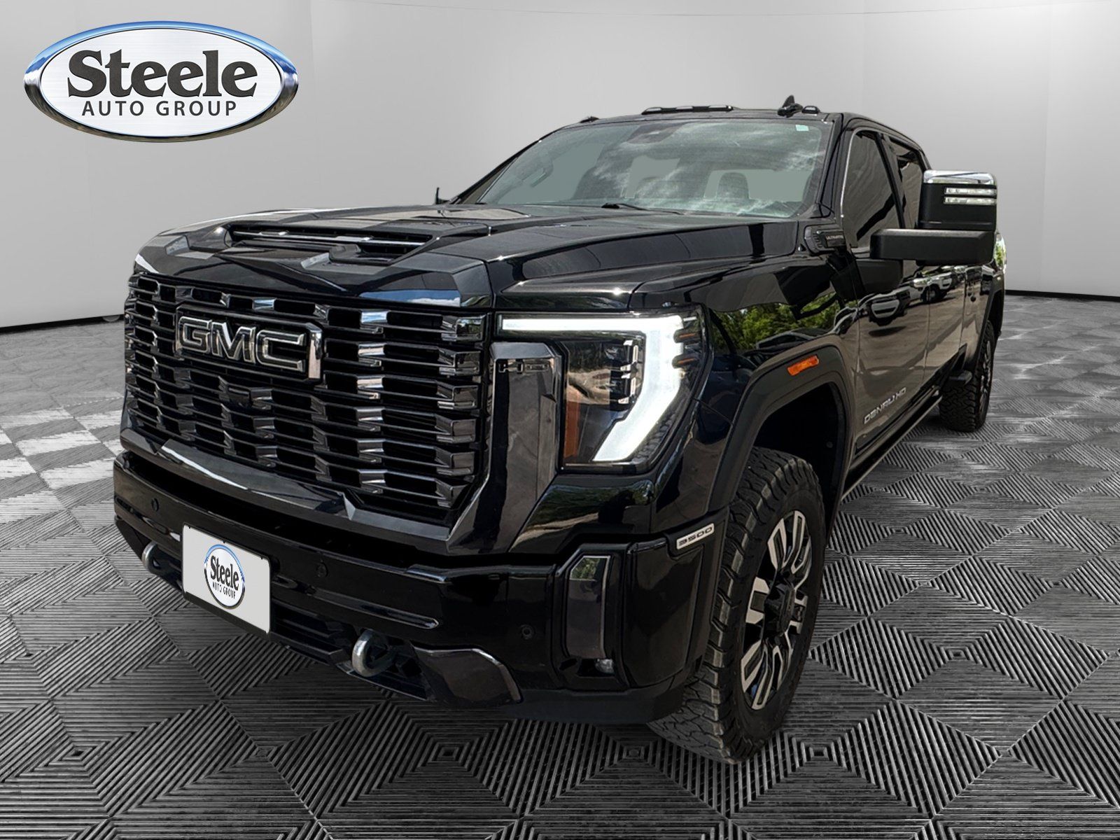 Onyx Black 2024 GMC Sierra 3500HD Pickup Truck Four-Wheel Drive Automatic