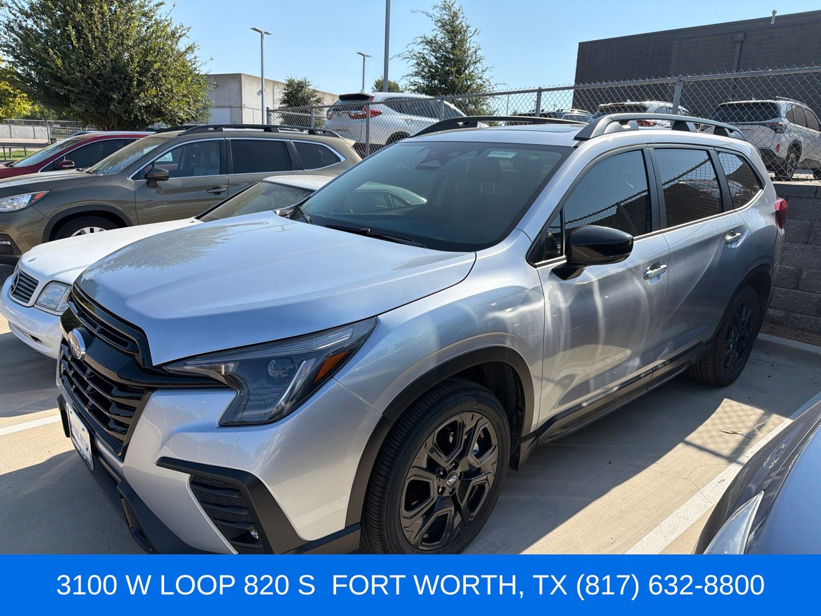 Ice Silver Metallic 2025 Subaru Ascent SUV / Crossover All-Wheel Drive Continuously Variable Transmission