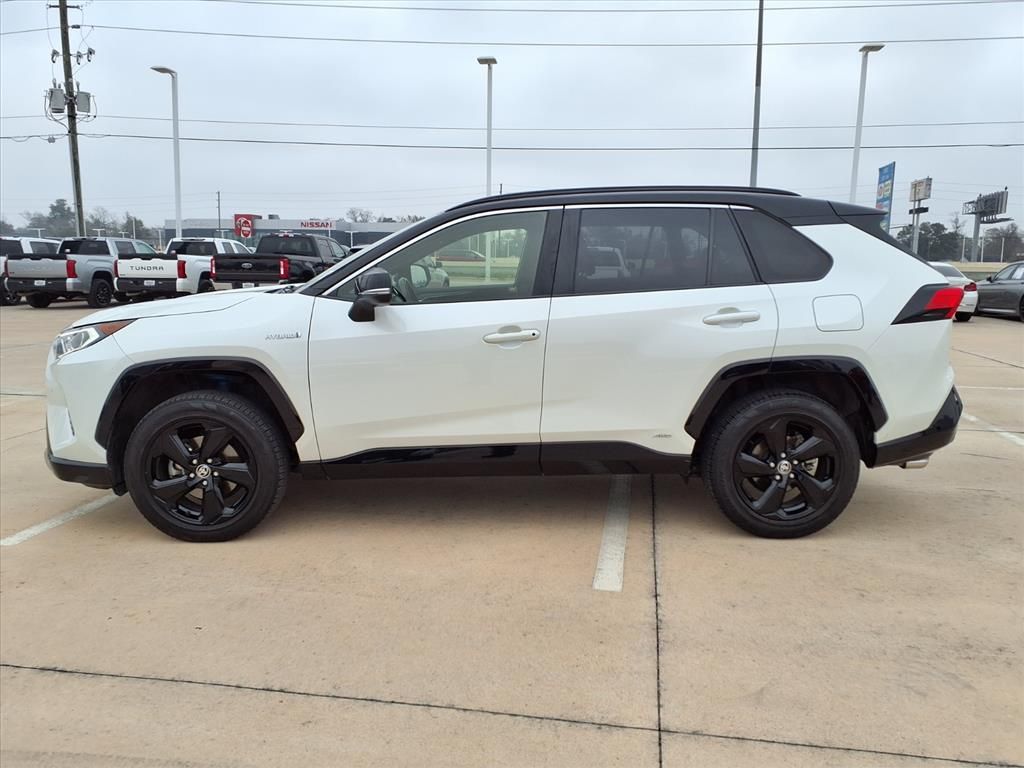 2020 Toyota RAV4 Hybrid XSE White at Emmons Autoplex
