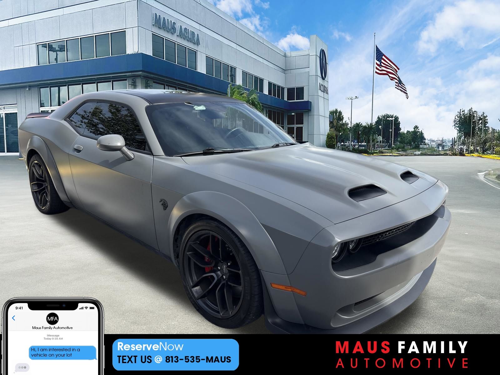 Destroyer Gray Clearcoat 2023 Dodge Challenger Coupe Rear-Wheel Drive 8-Speed Automatic