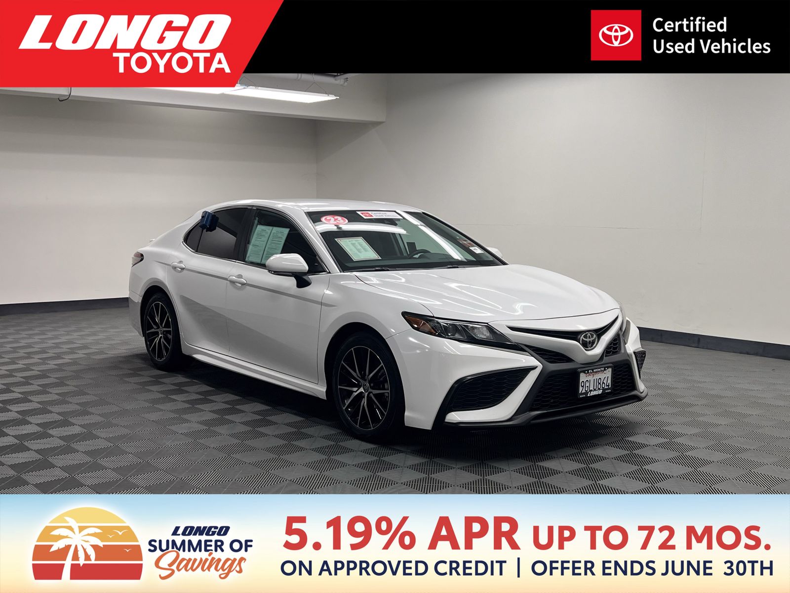used 2023 Toyota Camry car, priced at $22,996
