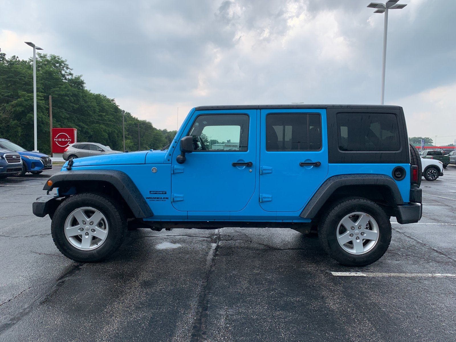 Clearcoat 2017 Jeep Wrangler SUV / Crossover Four-Wheel Drive 5-Speed Automatic