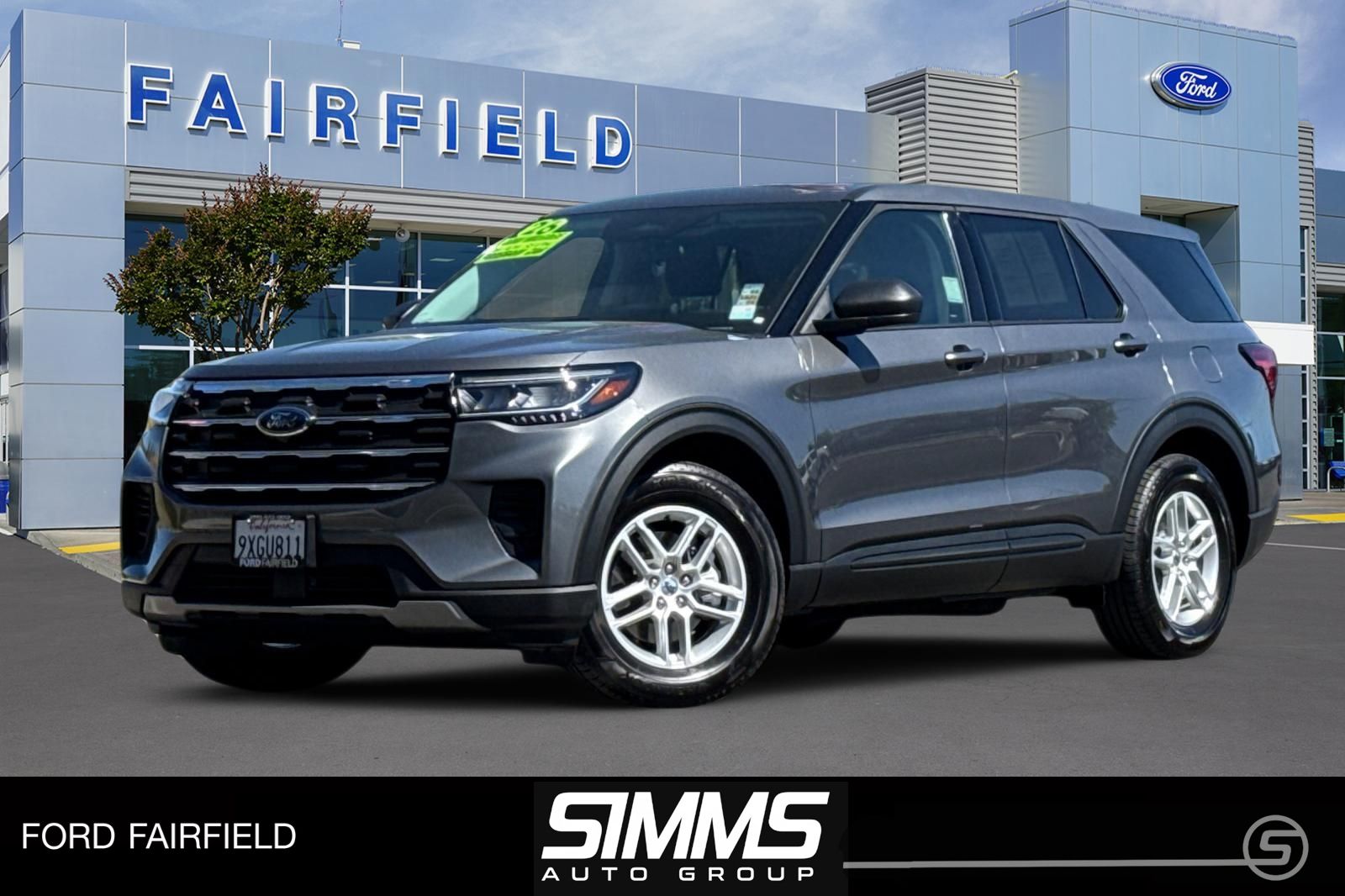 Gray Metallic 2026 Ford Explorer Active RWD SUV / Crossover Rear-Wheel Drive Automatic