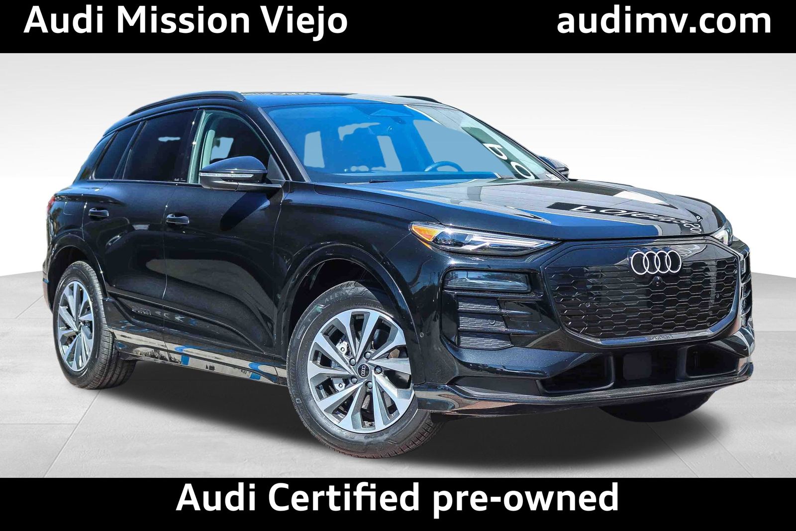 Mythos Black Metallic 2025 Audi Q6 e-tron SUV / Crossover All-Wheel Drive Automatic