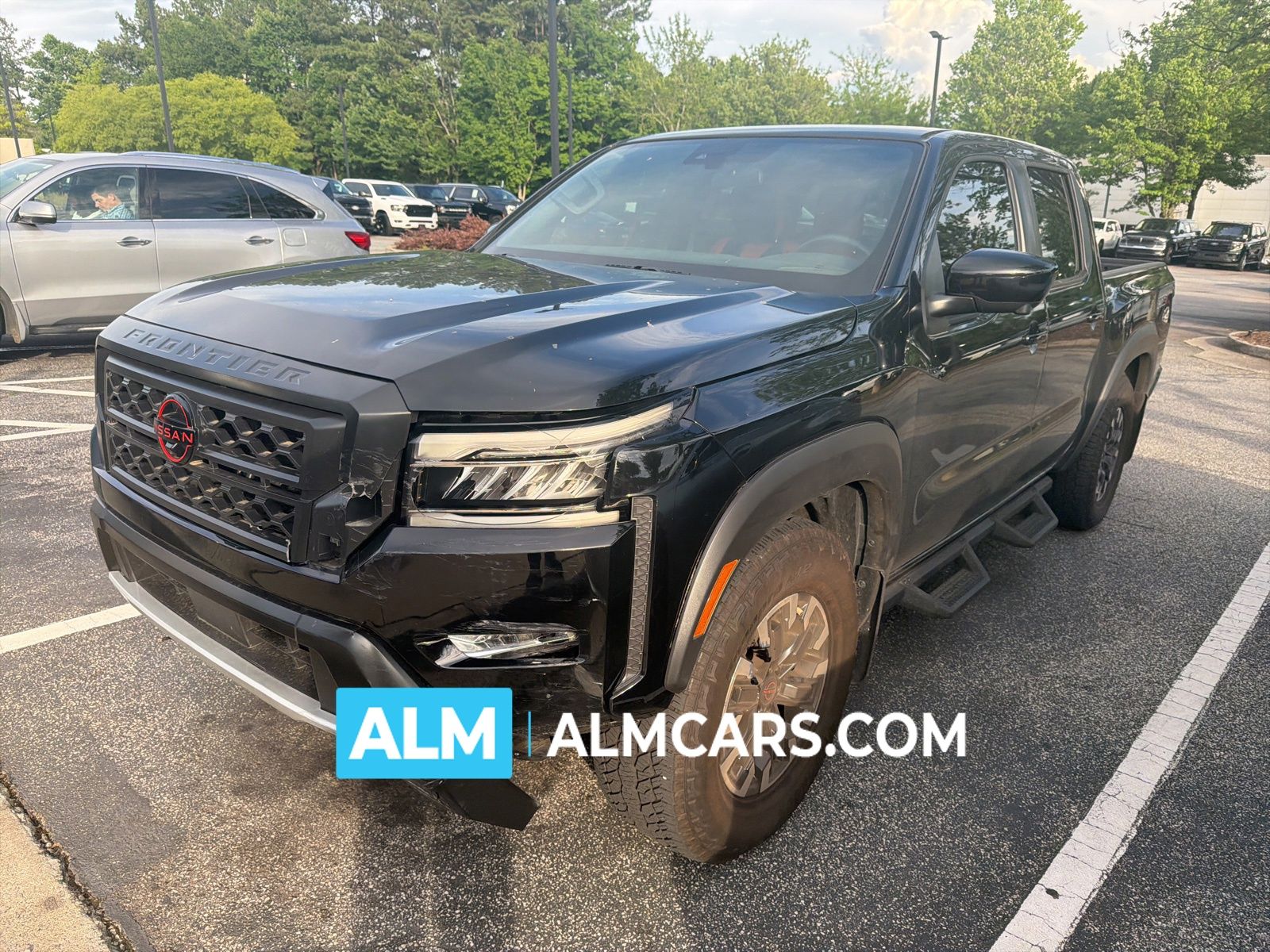 Super Black 2024 Nissan Frontier Pickup Truck 4X2 9-Speed Automatic Overdrive