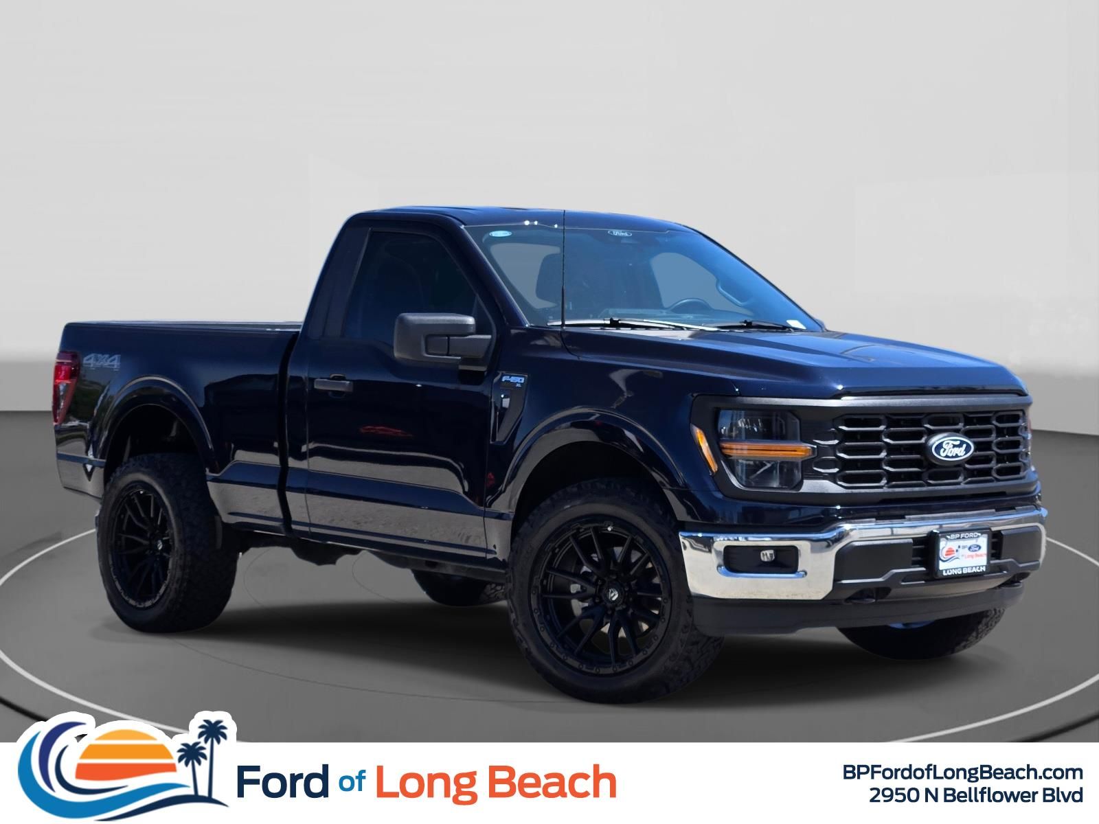 Blue Metallic 2025 Ford F-150 Pickup Truck Four-Wheel Drive Automatic