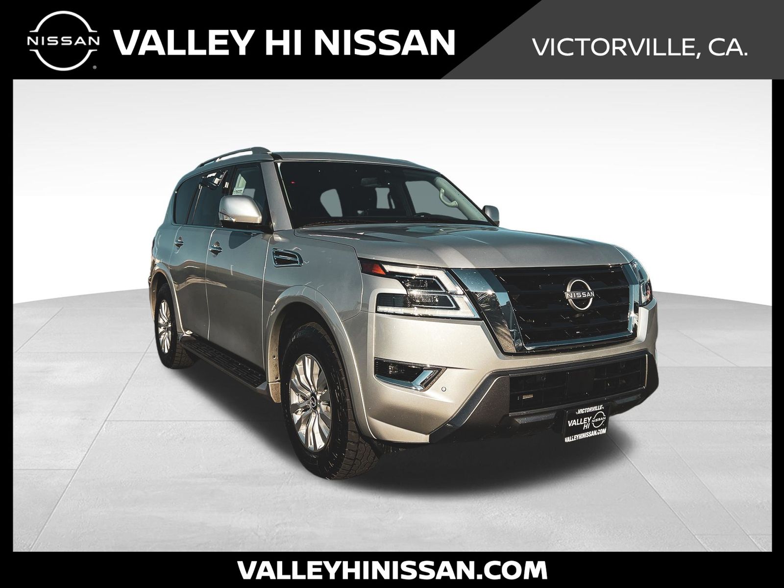 Brilliant Silver Metallic 2024 Nissan Armada SUV / Crossover 4X2 7-Speed Automatic