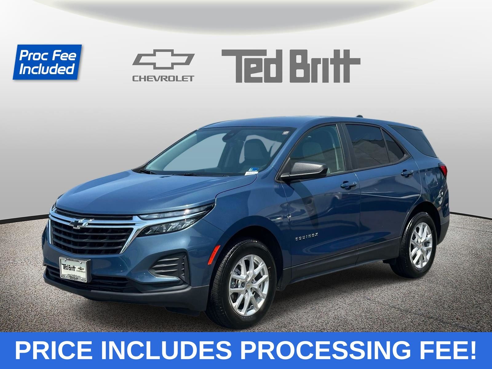 Lakeshore Blue 2024 Chevrolet Equinox SUV / Crossover Four-Wheel Drive 6-Speed Automatic Overdrive