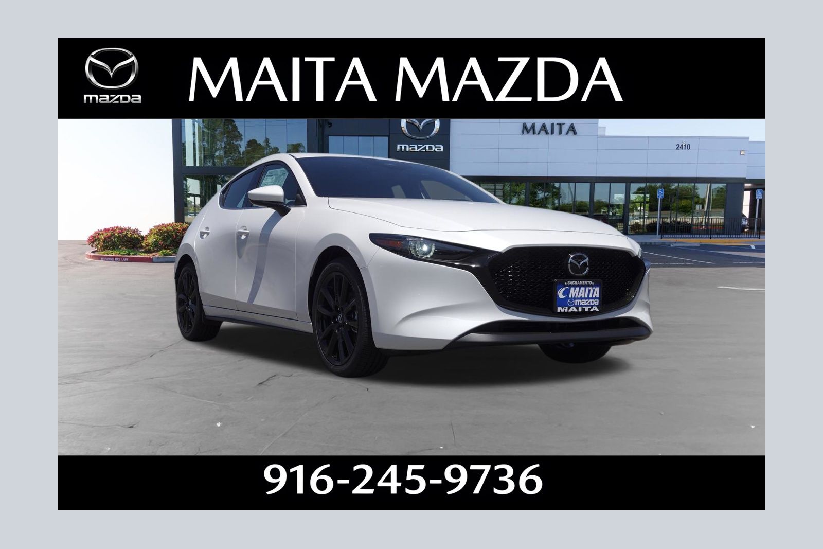 Snowflake White Pearl Mica 2026 Mazda MAZDA3 2.5 S Premium Hatchback FWD Hatchback Front-Wheel Drive 6-Speed Manual