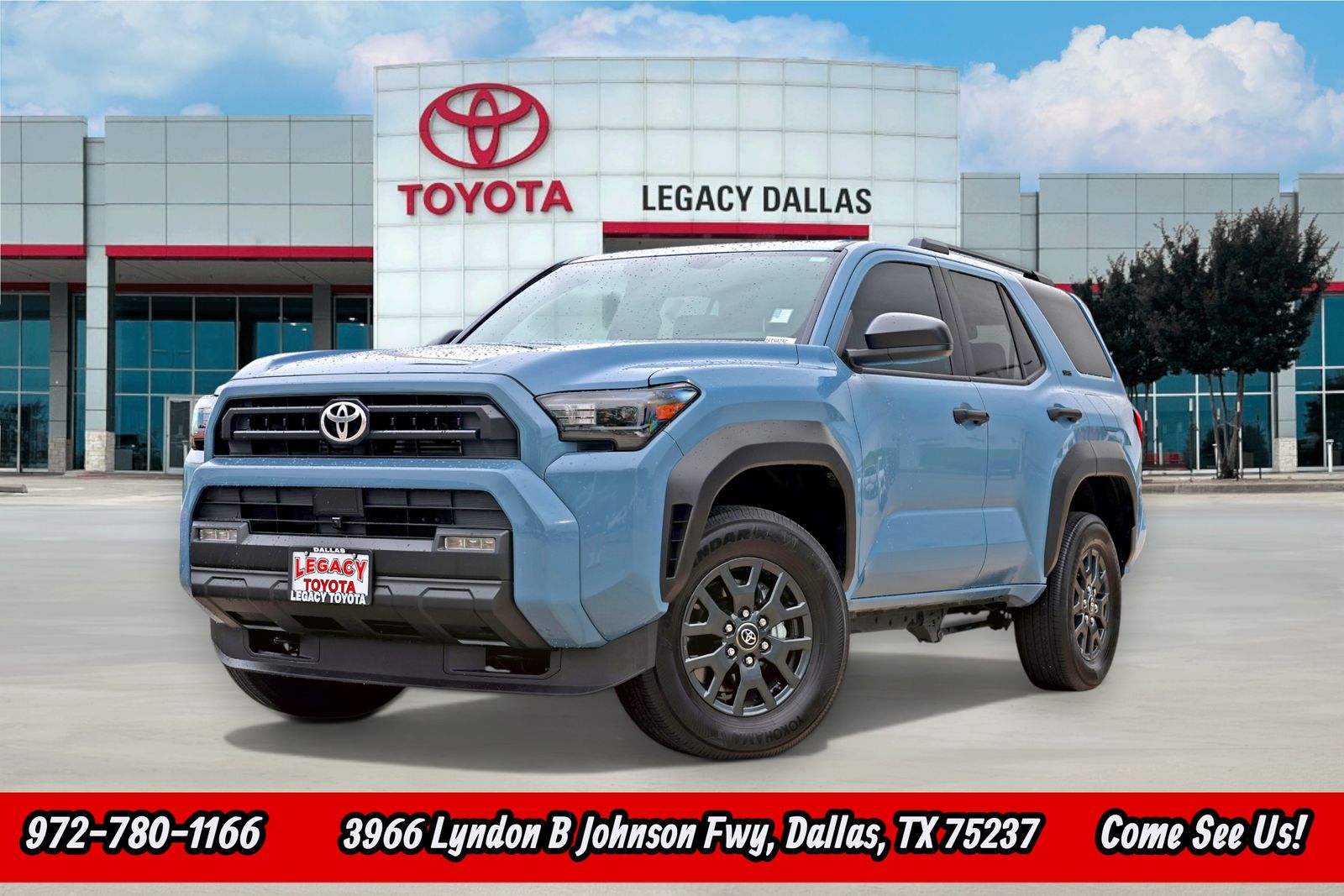 Heritage Blue 2026 Toyota 4Runner SR5 4WD SUV / Crossover Four-Wheel Drive 8-Speed Automatic