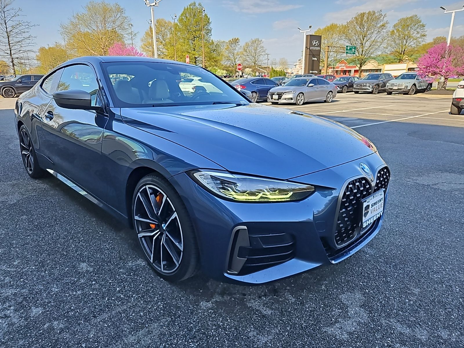 Blue Metallic 2021 BMW 4 Series M440i Coupe xDrive Coupe All-Wheel Drive 8-Speed Automatic