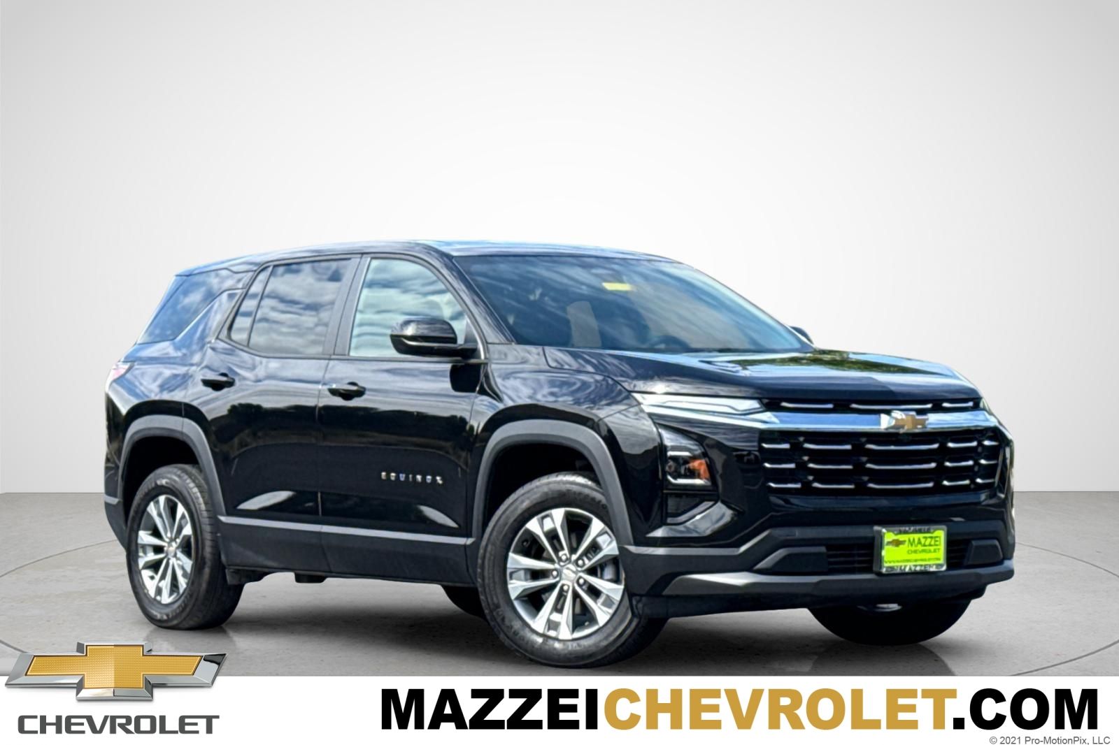 Mosaic Black Metallic 2026 Chevrolet Equinox SUV / Crossover Front-Wheel Drive Continuously Variable Transmission