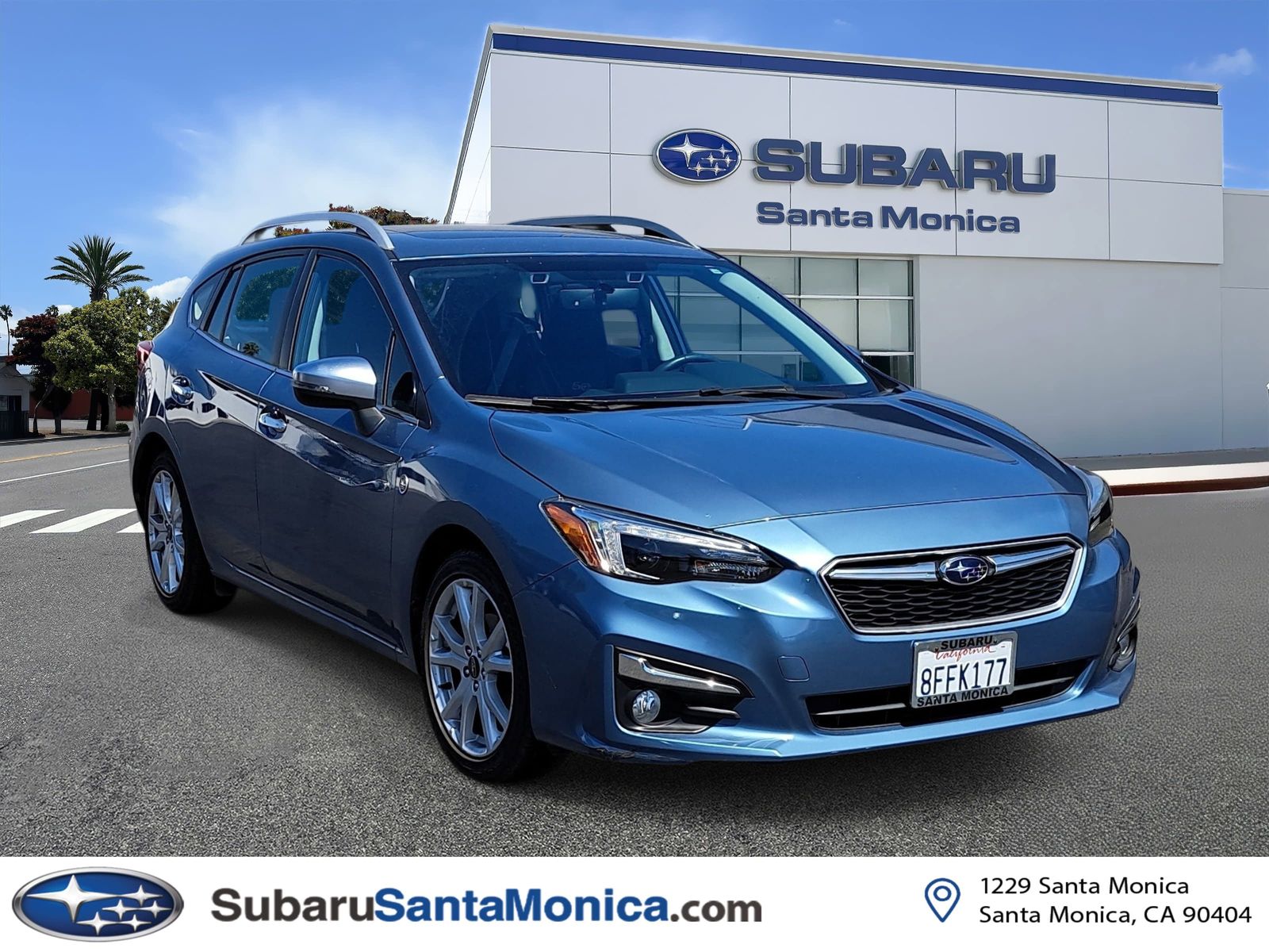 Heritage Blue Metallic 2018 Subaru Impreza 2.0i Limited Hatchback AWD Hatchback All-Wheel Drive Continuously Variable Transmission