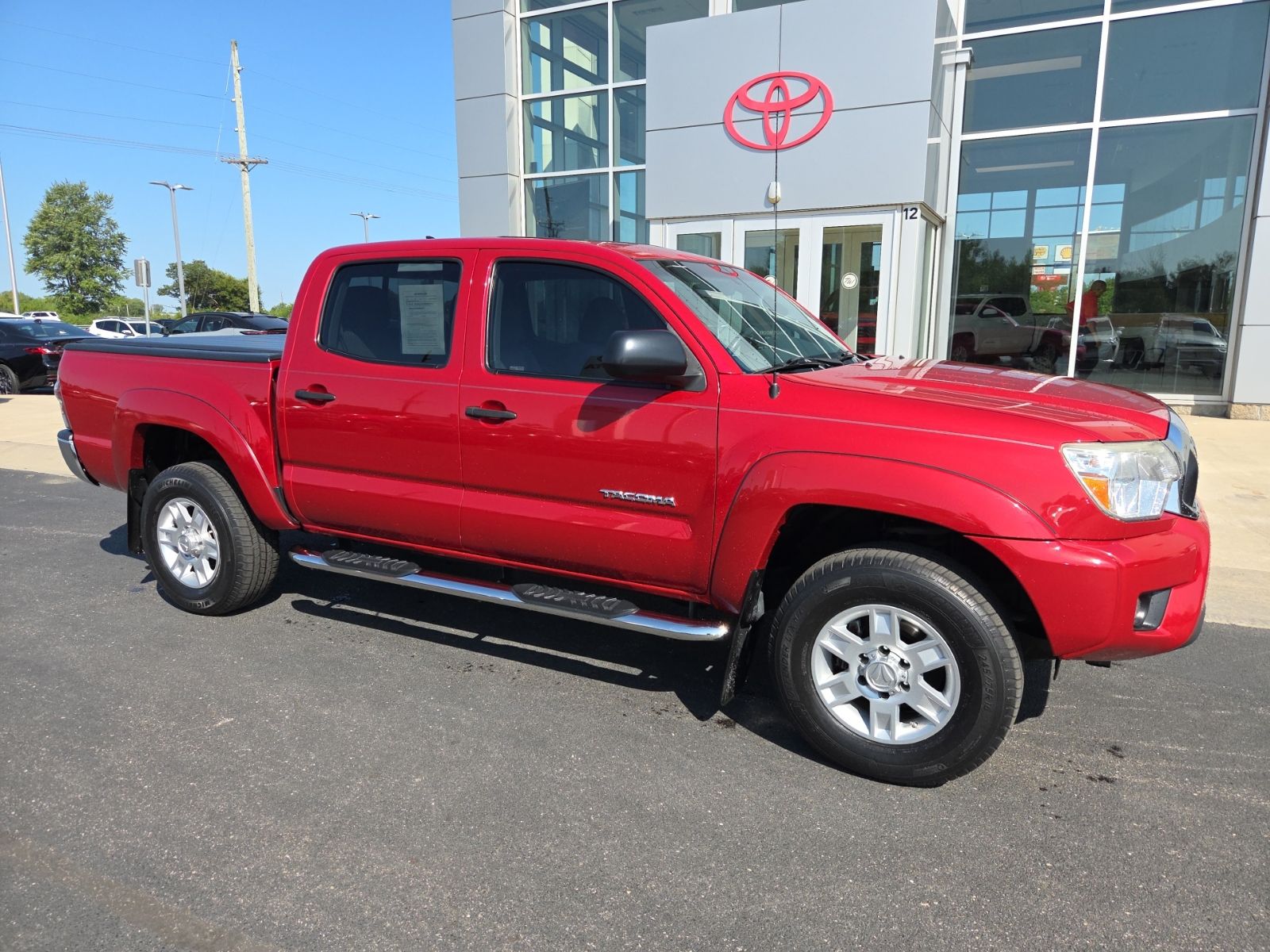 Used 2014 Toyota Tacoma Base with VIN 5TFLU4EN8EX099307 for sale in Whitestown, IN