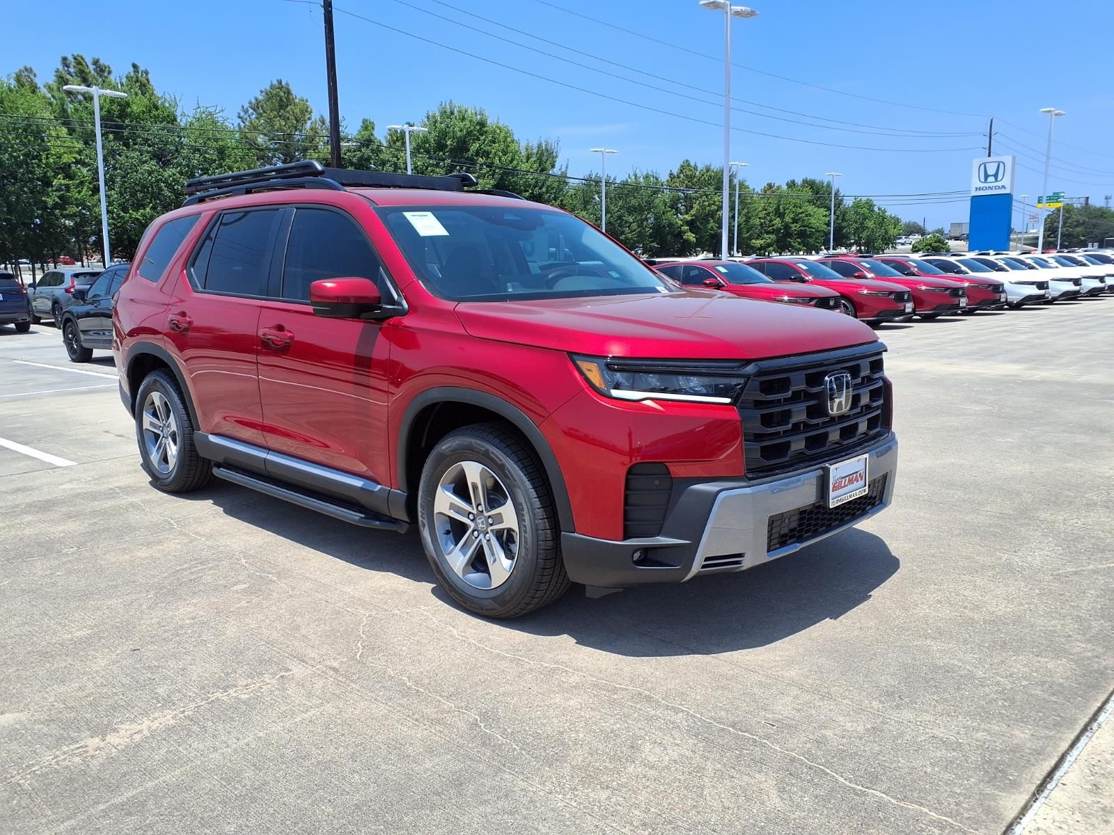 Radiant Red 2026 Honda Pilot SUV / Crossover Front-Wheel Drive Automatic