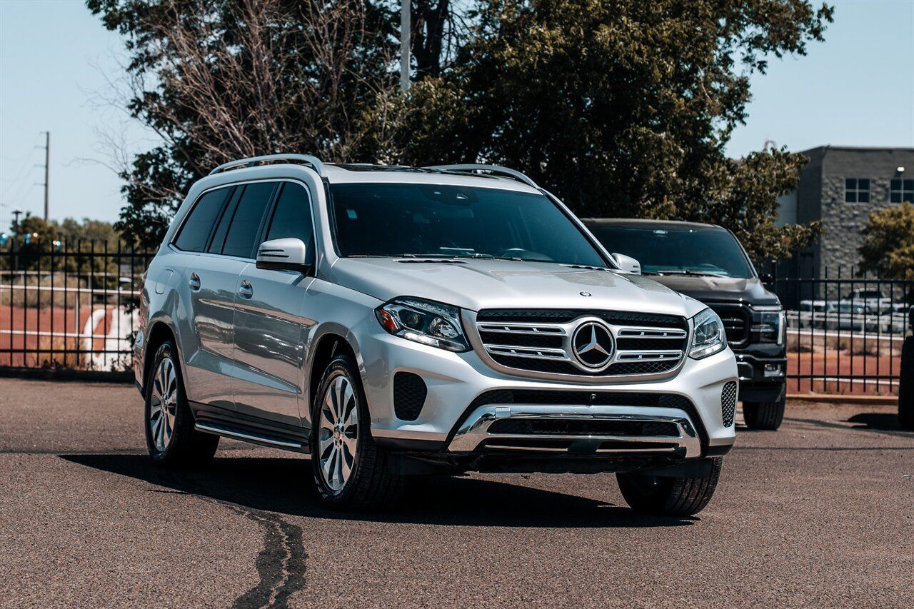 Palladium Silver Metallic 2017 Mercedes-Benz GLS 450 4MATIC SUV / Crossover All-Wheel Drive 9-Speed Automatic