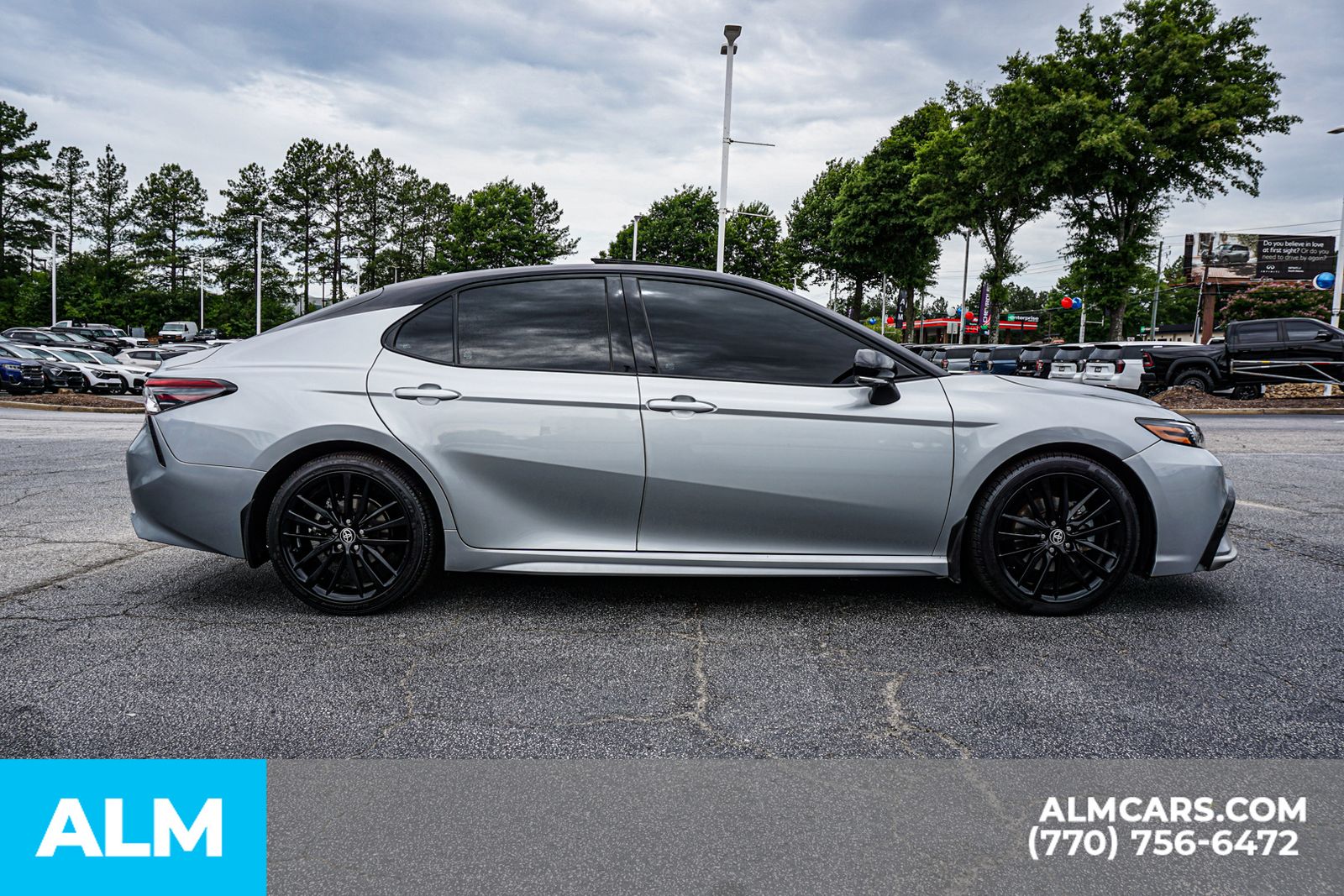 Used 2021 Silver Toyota XSE V6 image 10