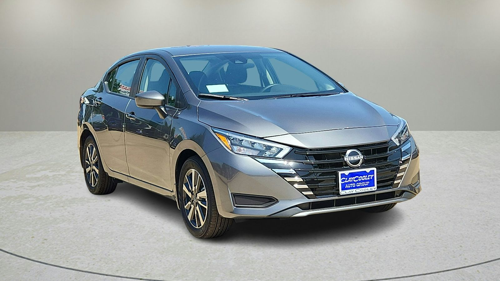 Gray (Gun Metallic) 2025 Nissan Versa SV FWD Sedan Front-Wheel Drive Continuously Variable Transmission