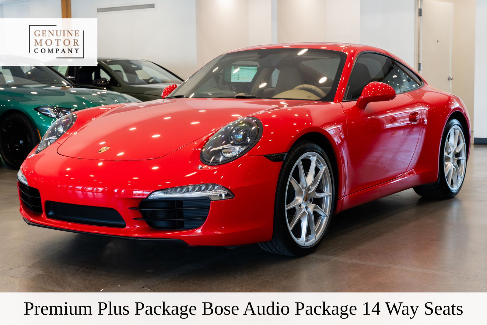 Guards Red 2013 Porsche 911 Coupe Rear-Wheel Drive 7-Speed Automatic