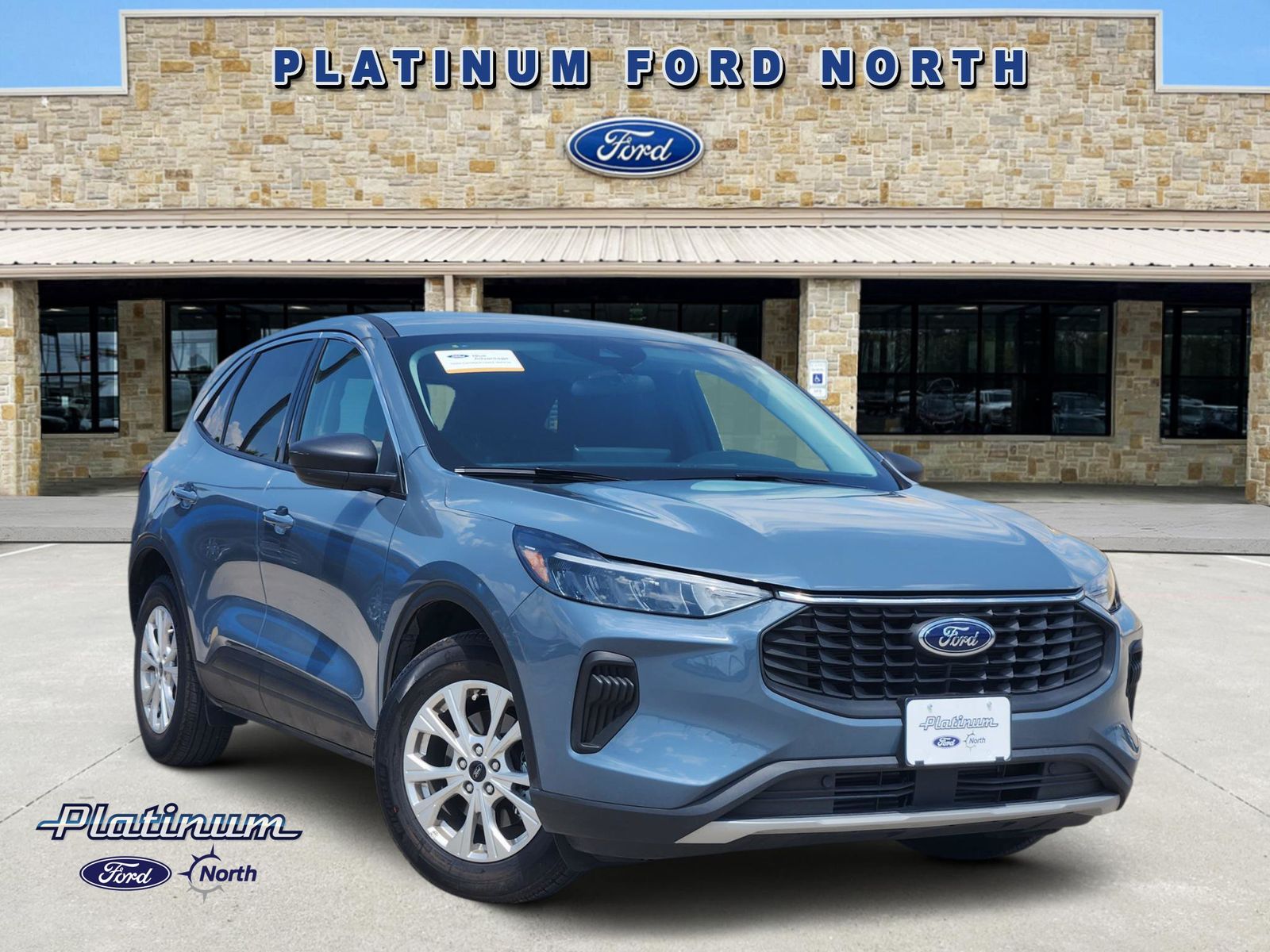 Vapor Blue Metallic 2023 Ford Escape SUV / Crossover Front-Wheel Drive 8-Speed Automatic