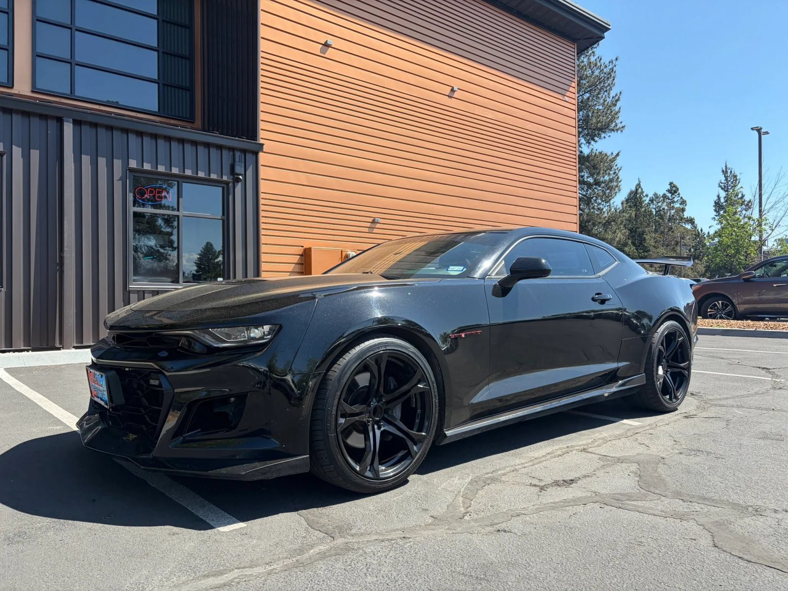 Black 2022 Chevrolet Camaro Coupe Rear-Wheel Drive Automatic