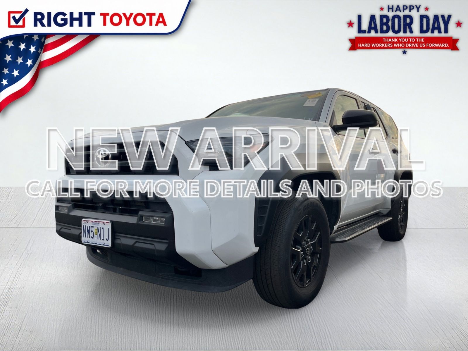 Ice Cap 2025 Toyota 4Runner SUV / Crossover Four-Wheel Drive 8-Speed Automatic