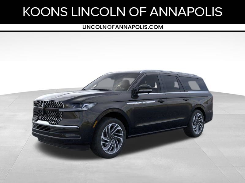 Black Metallic 2025 Lincoln Navigator L Reserve 4WD SUV / Crossover Four-Wheel Drive Automatic