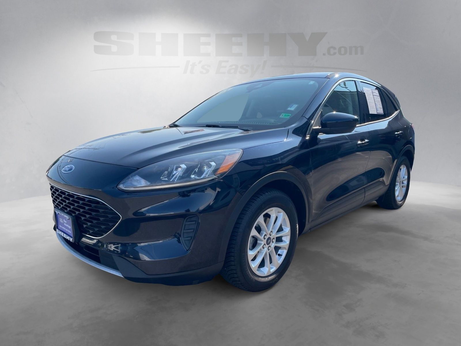 Certified Used 2021 Antimatter Blue Metallic Ford SE image 14