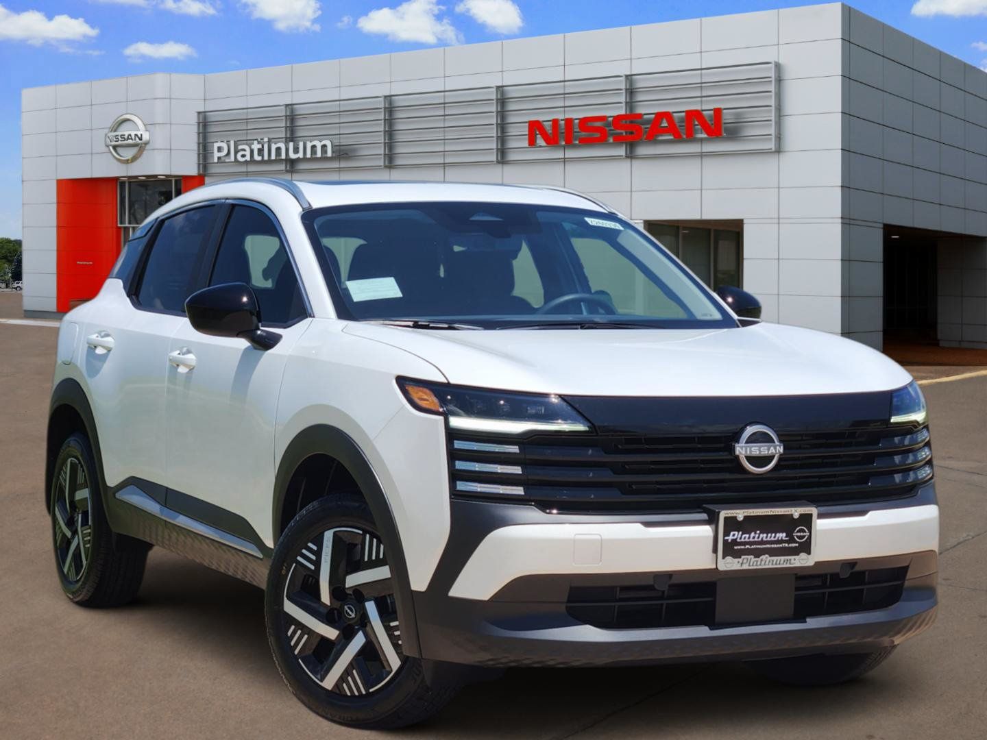 Aspen White Tricoat 2026 Nissan Kicks SUV / Crossover Front-Wheel Drive Continuously Variable Transmission