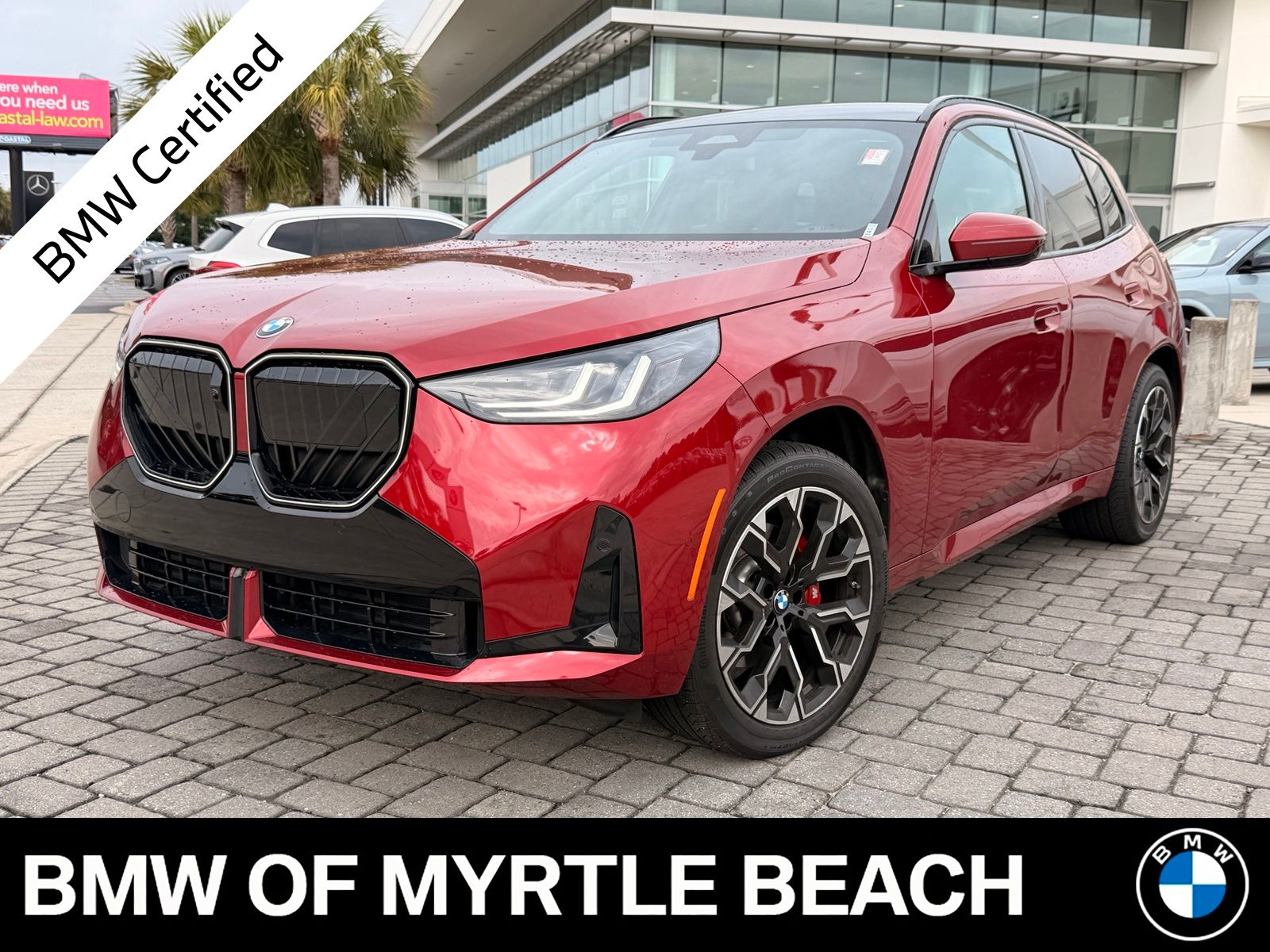 Vegas Red Metallic 2025 BMW X3 SUV / Crossover All-Wheel Drive 8-Speed Automatic