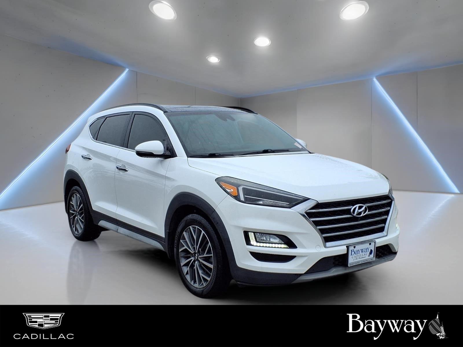 2021 Hyundai Tucson Ultimate White at Genesis of Spring
