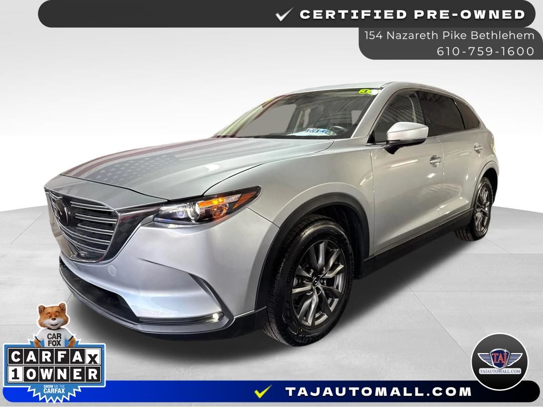 Sonic Silver Metallic 2023 Mazda CX-9 SUV / Crossover All-Wheel Drive 6-Speed Automatic