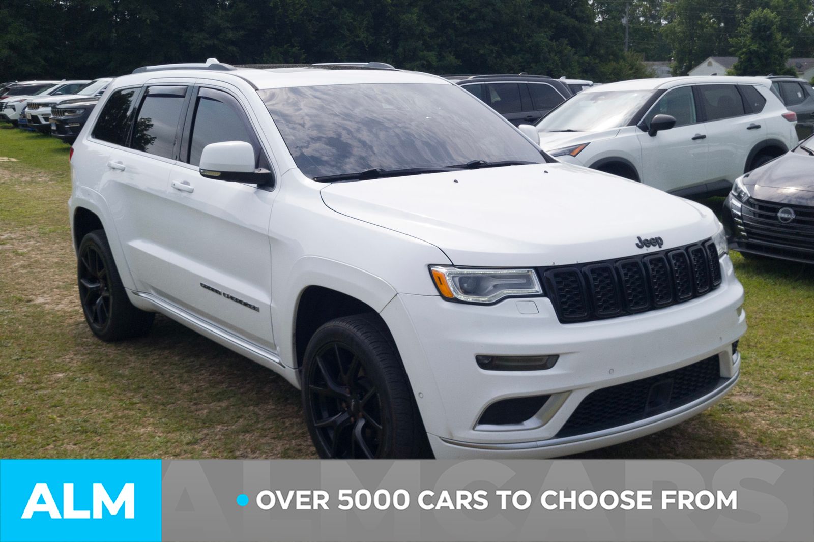 Used 2018 Bright White Clearcoat Jeep Summit image 3