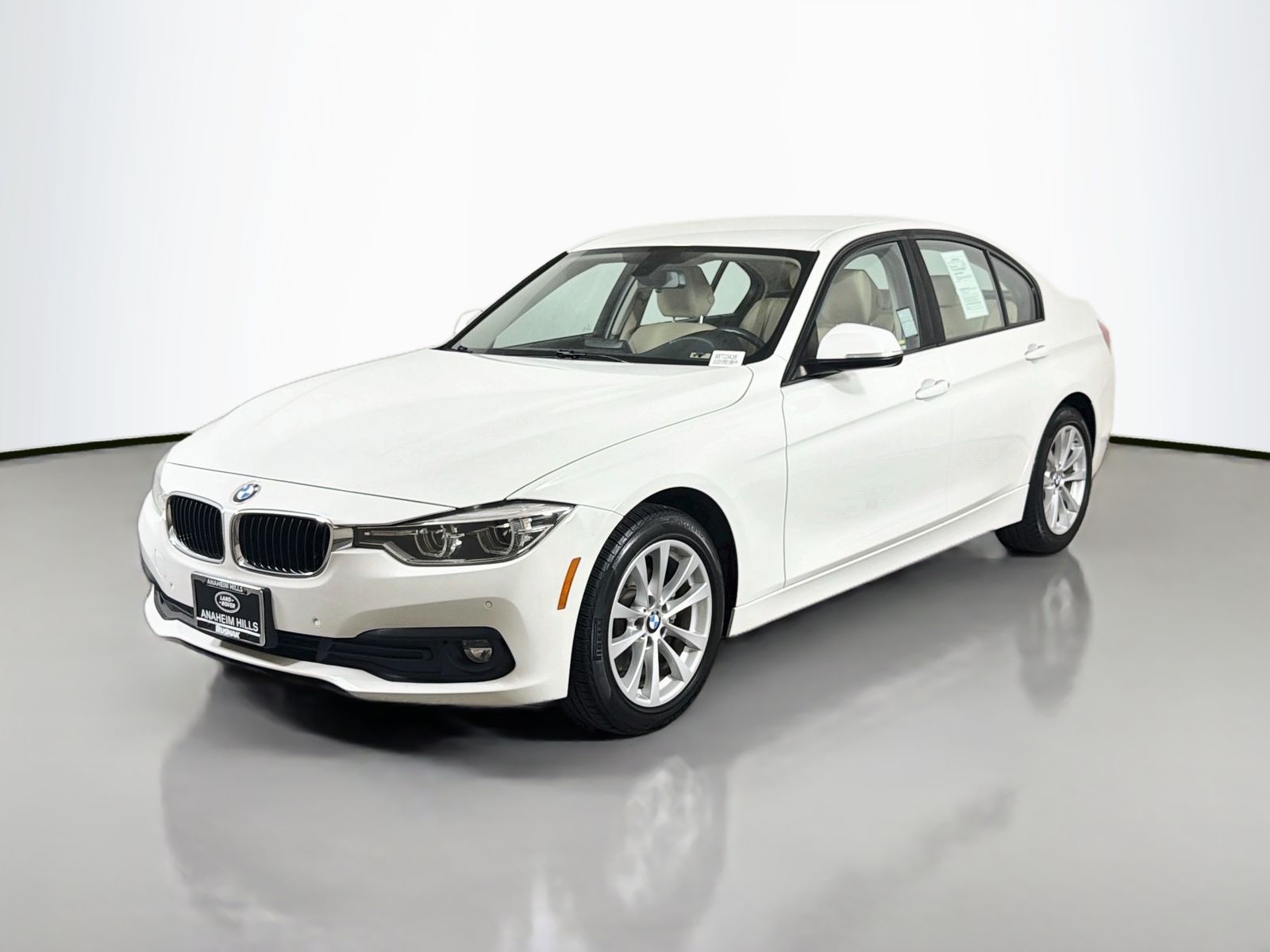 Alpine White 2018 BMW 3 Series Sedan Rear-Wheel Drive 8-Speed Automatic
