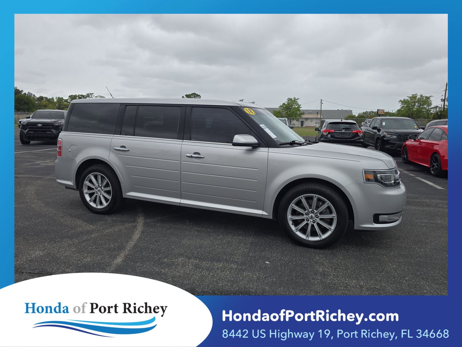Ingot Silver 2018 Ford Flex Limited SUV / Crossover Front-Wheel Drive 6-Speed Automatic