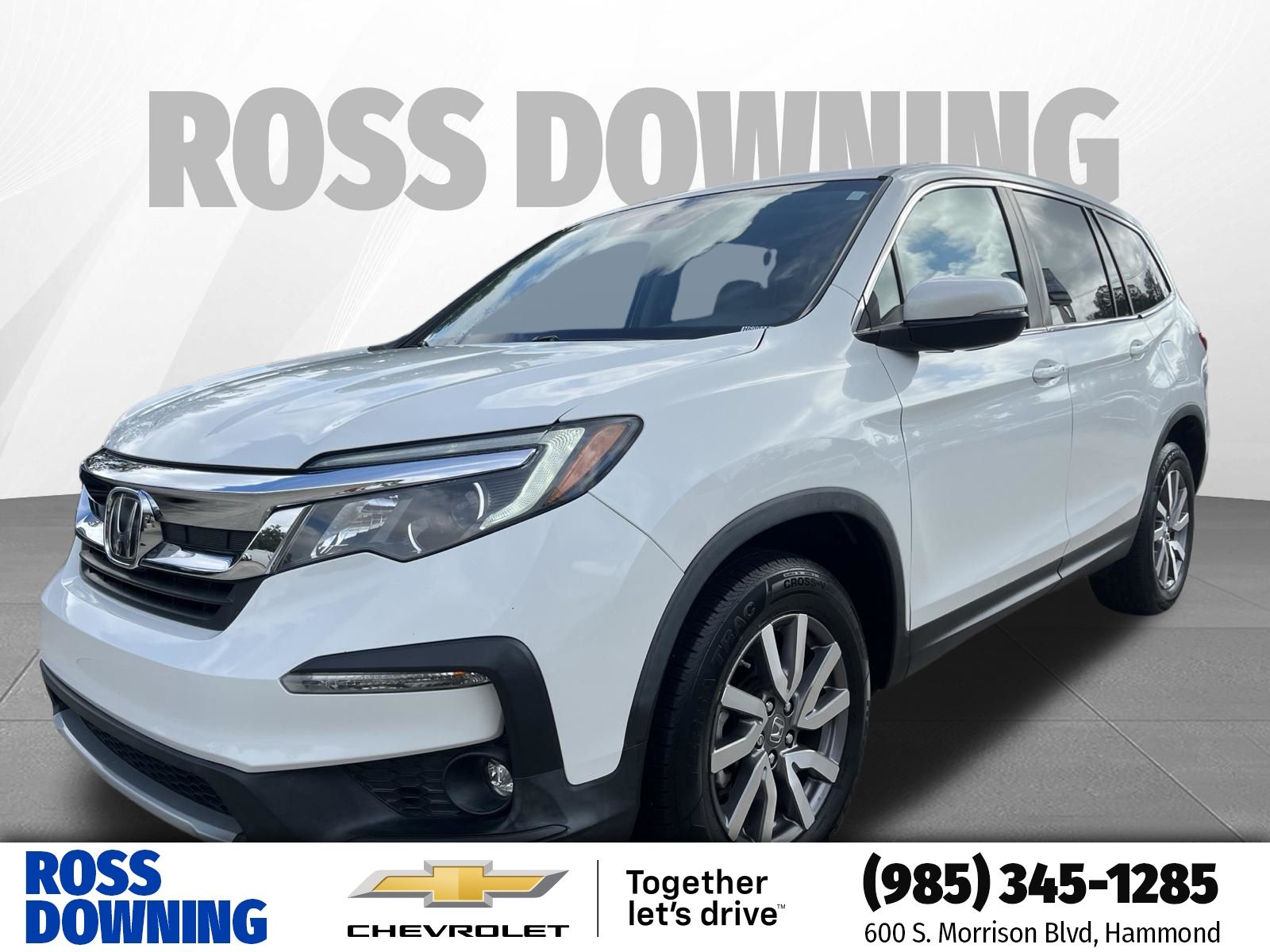 2020 Honda Pilot Blanco SUV/Crossover Tracción delantera 6 velocidades Automática
