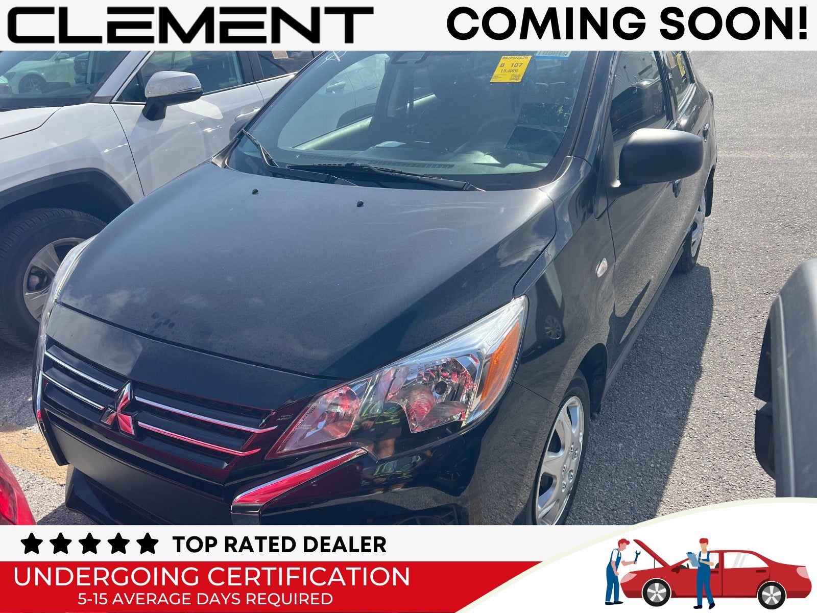  2024 Mitsubishi Mirage ES FWD   