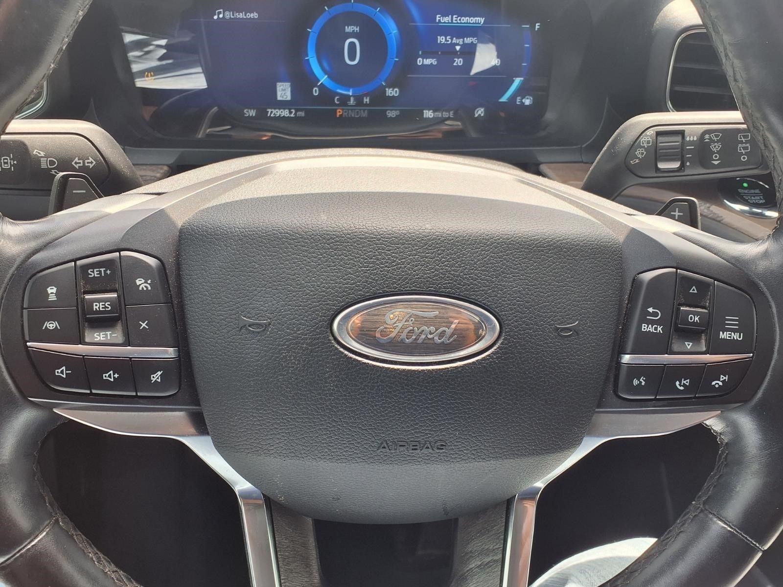 2020 Ford Explorer Platinum Silver at Wharton Ford