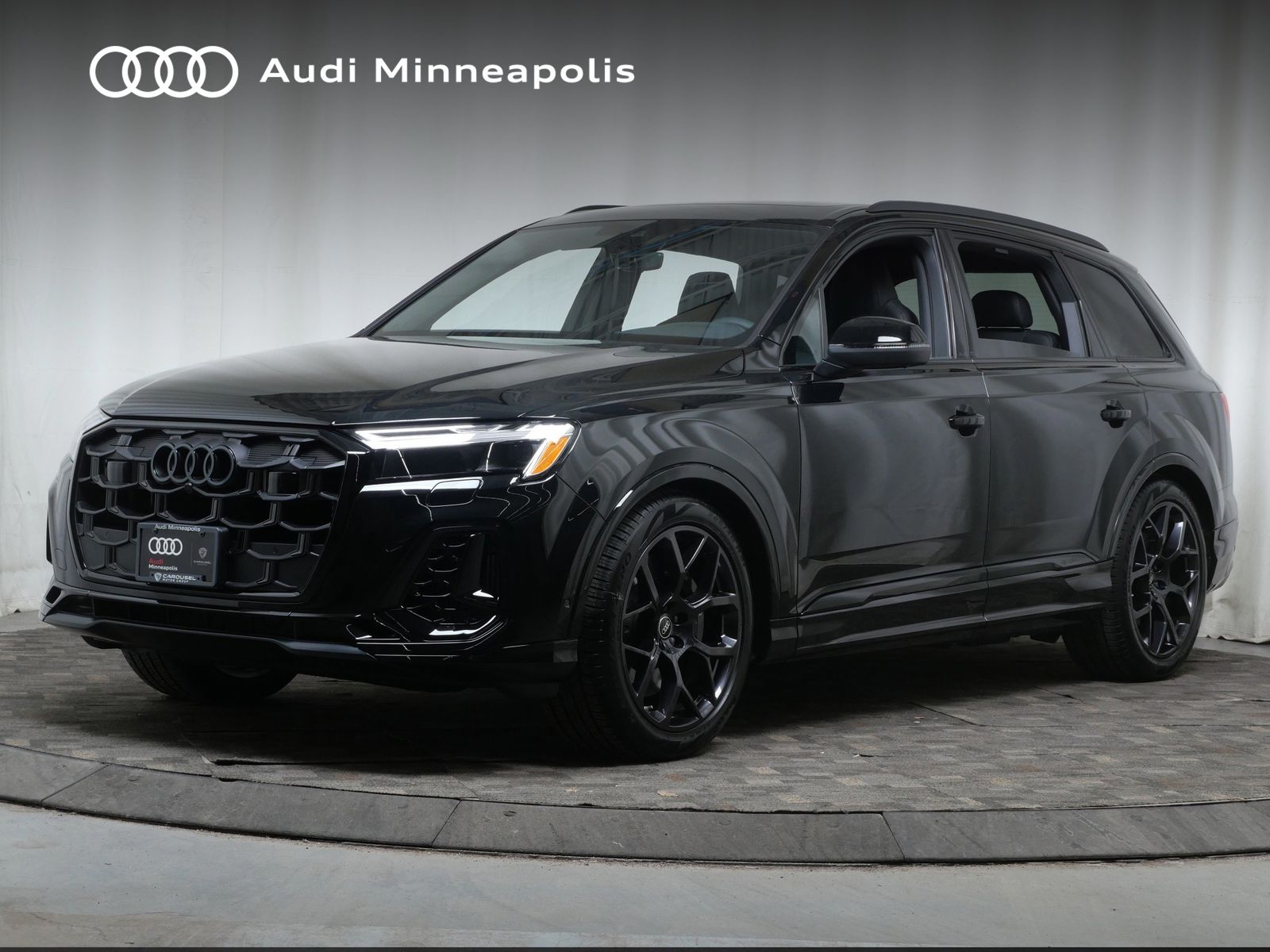 Mythos Black Metallic 2026 Audi SQ7 SUV / Crossover All-Wheel Drive 8-Speed Automatic