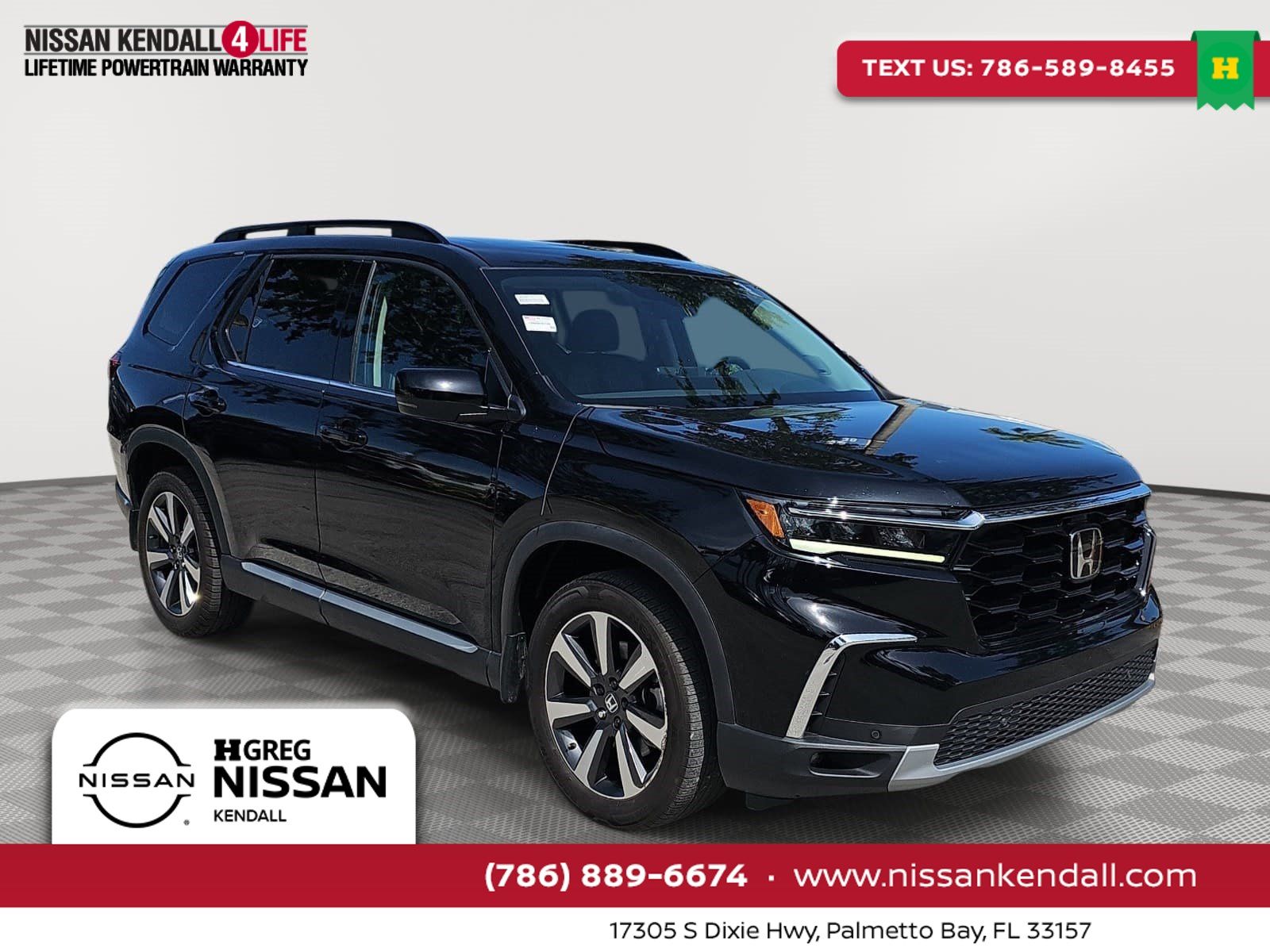Crystal Black Pearl 2024 Honda Pilot SUV / Crossover Front-Wheel Drive Automatic