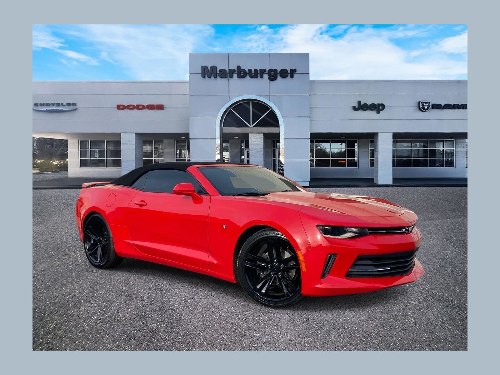 Red Hot 2018 Chevrolet Camaro 1LT Convertible RWD Convertible Rear-Wheel Drive 8-Speed Automatic