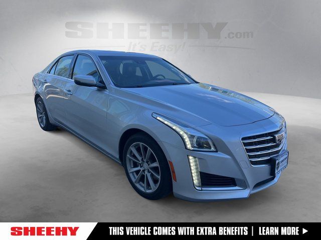 Radiant Silver Metallic 2019 Cadillac CTS 3.6L Luxury RWD Sedan Rear-Wheel Drive 8-Speed Automatic