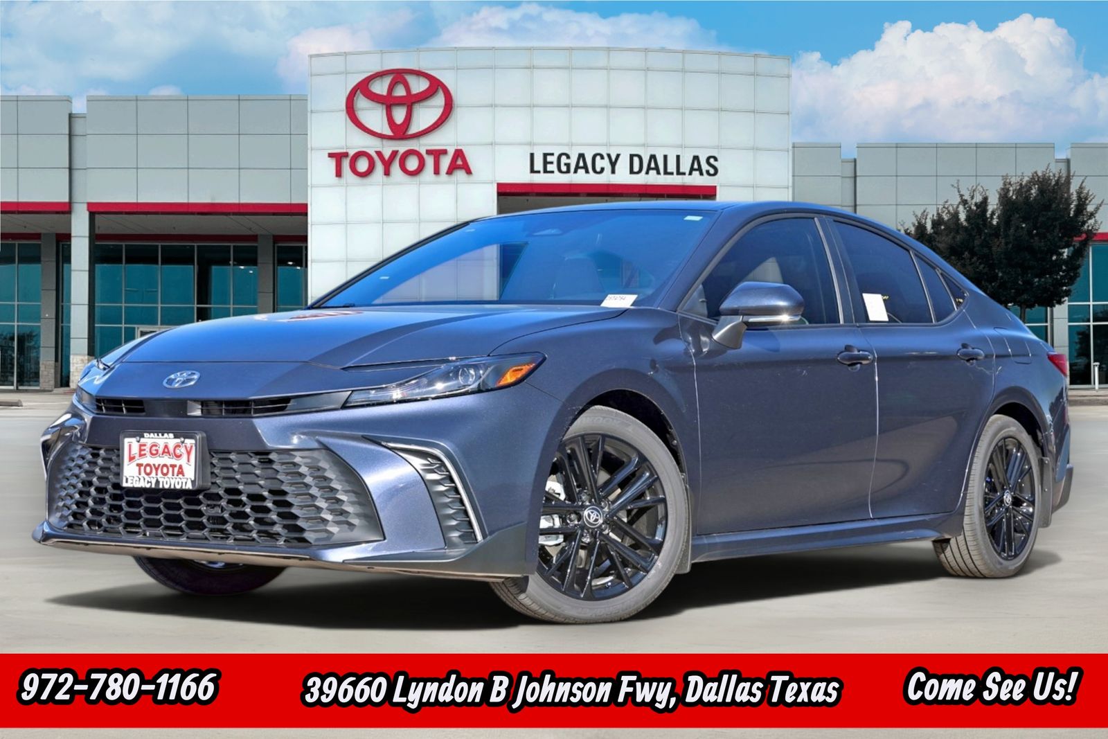 Dark Cosmos 2026 Toyota Camry Sedan Front-Wheel Drive Continuously Variable Transmission