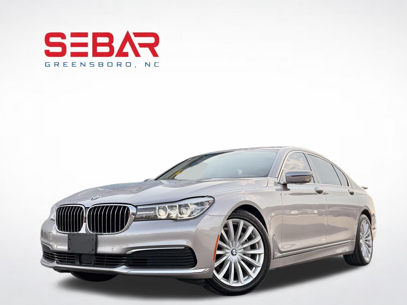 Cashmere Silver Metallic 2019 BMW 7 Series Sedan Rear-Wheel Drive 8-Speed Automatic