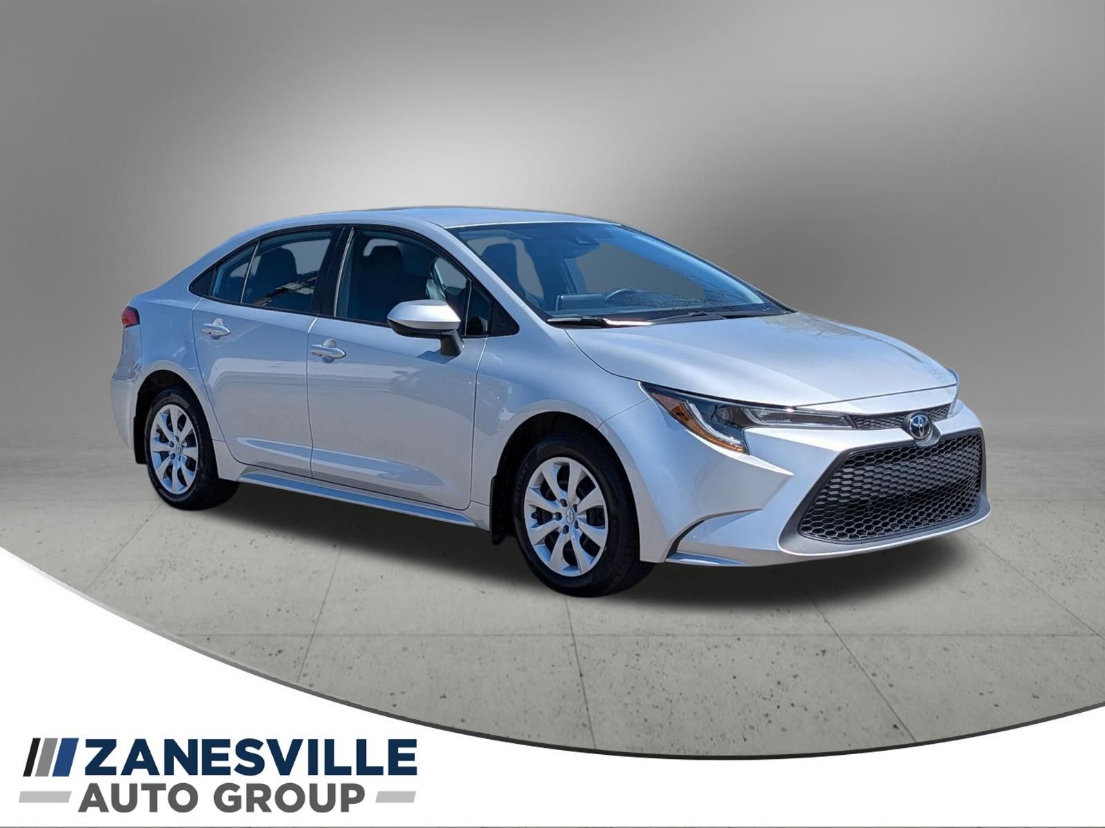 Classic Silver Metallic 2021 Toyota Corolla LE FWD Sedan Front-Wheel Drive Continuously Variable Transmission